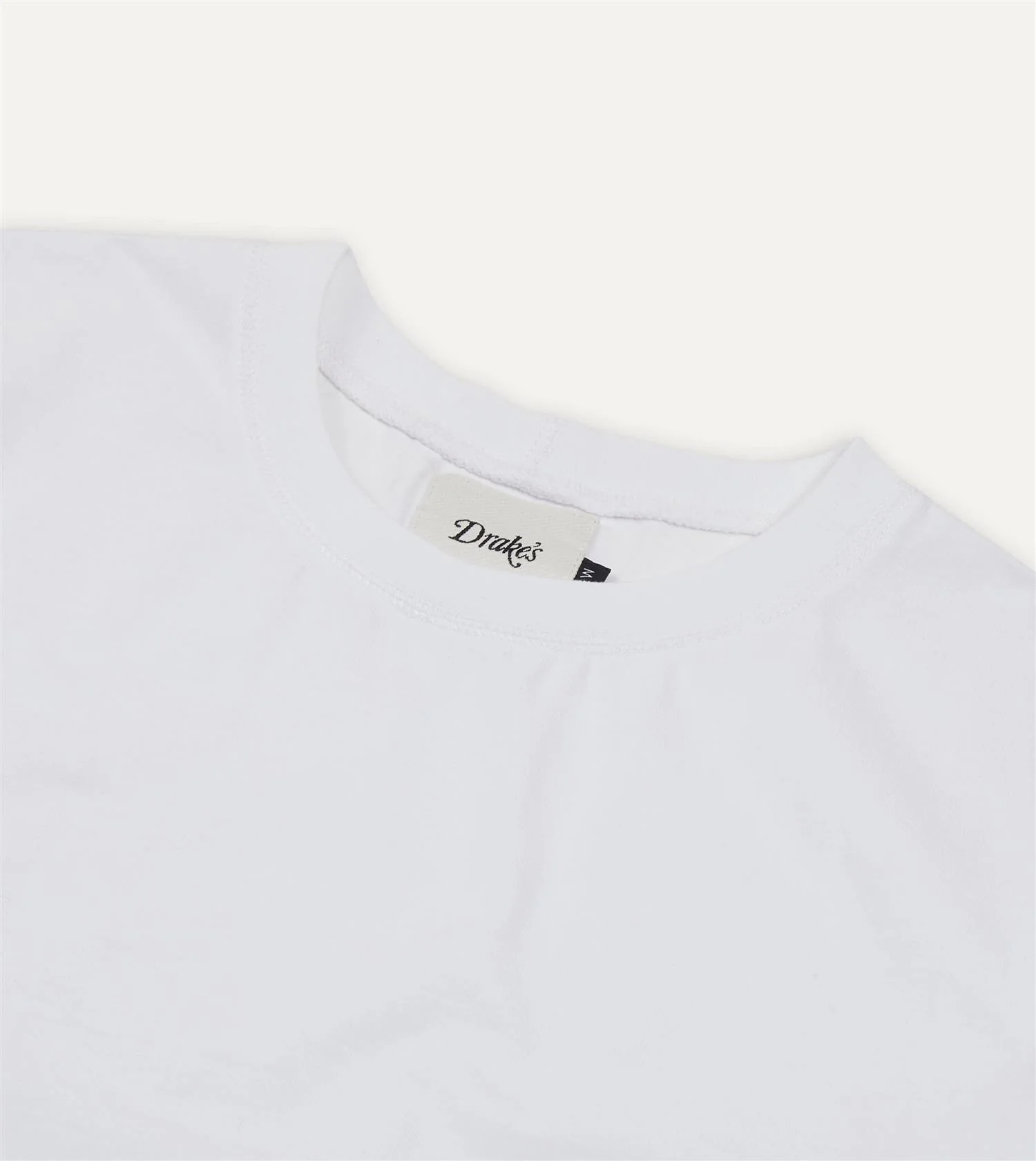 Cotton Crew Neck Hiking T-Shirt White - Image 2