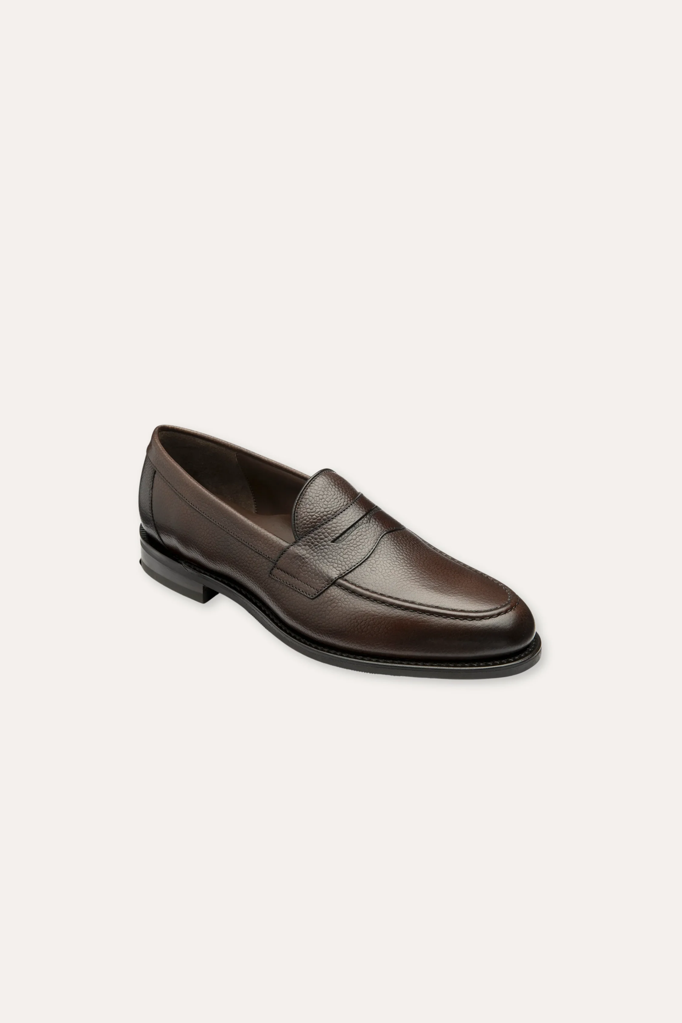 Imperial Penny Loafer Dark Brown Grain - Image 3