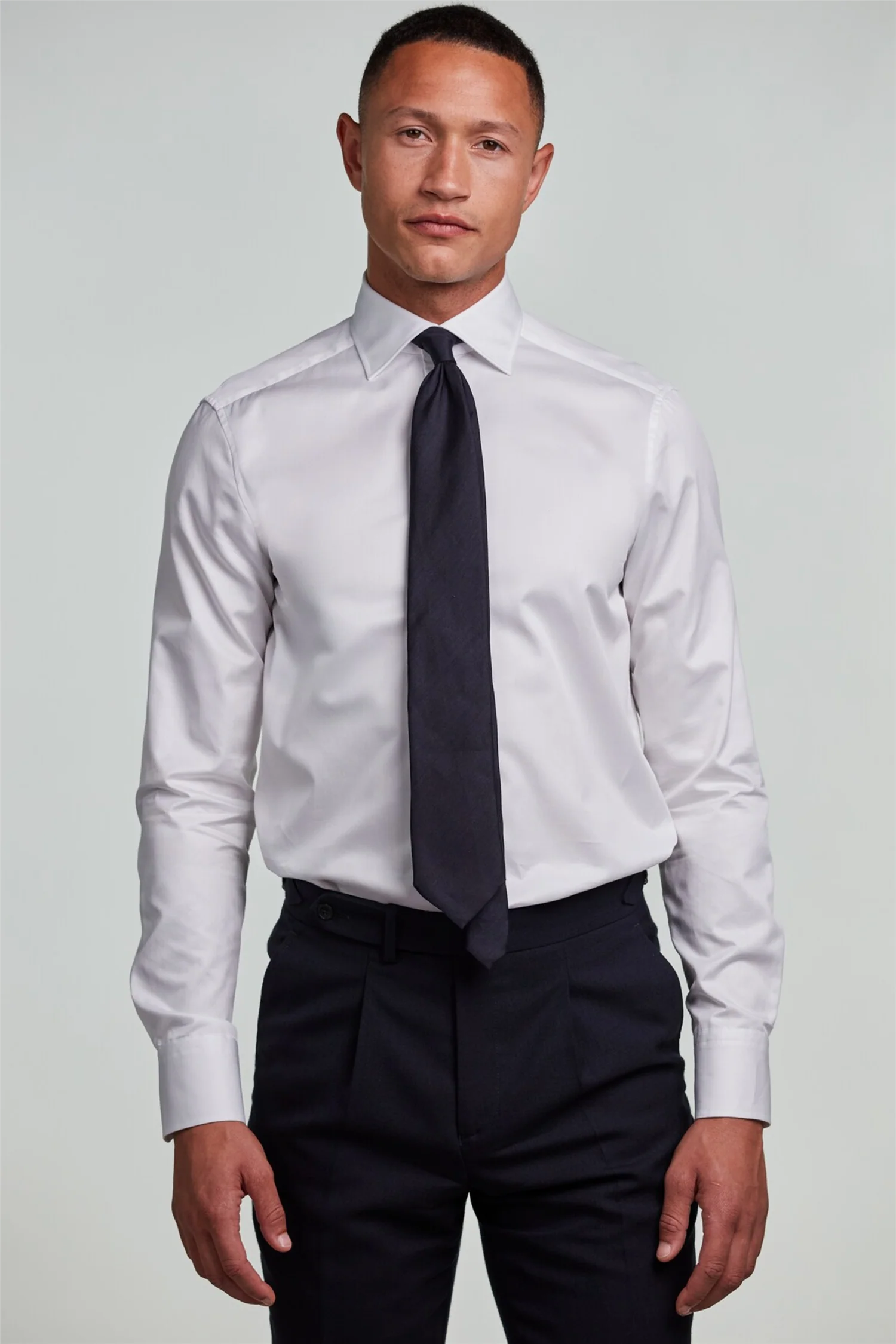 Regular Twill Shirt White - Image 6