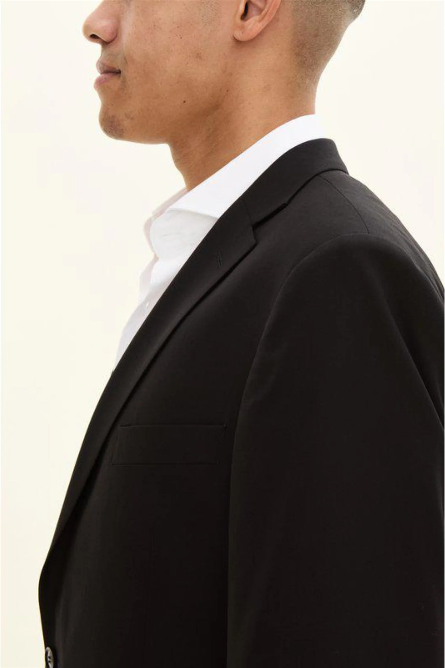 Joel Wide Fit Blazer Black - Image 10