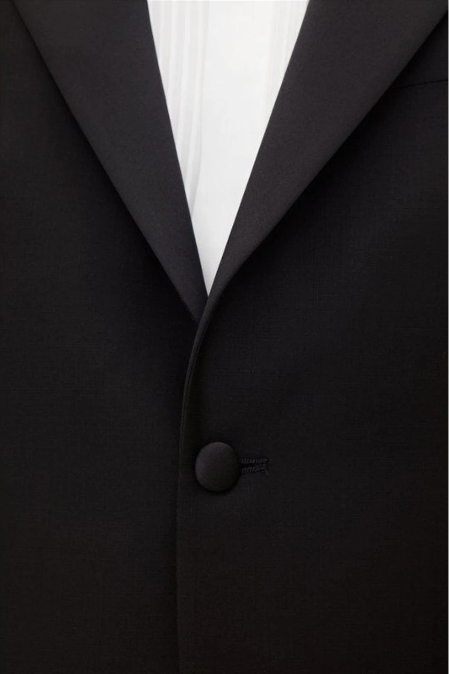 Elder Slim Fit Tuxedo Blazer Black - Image 5