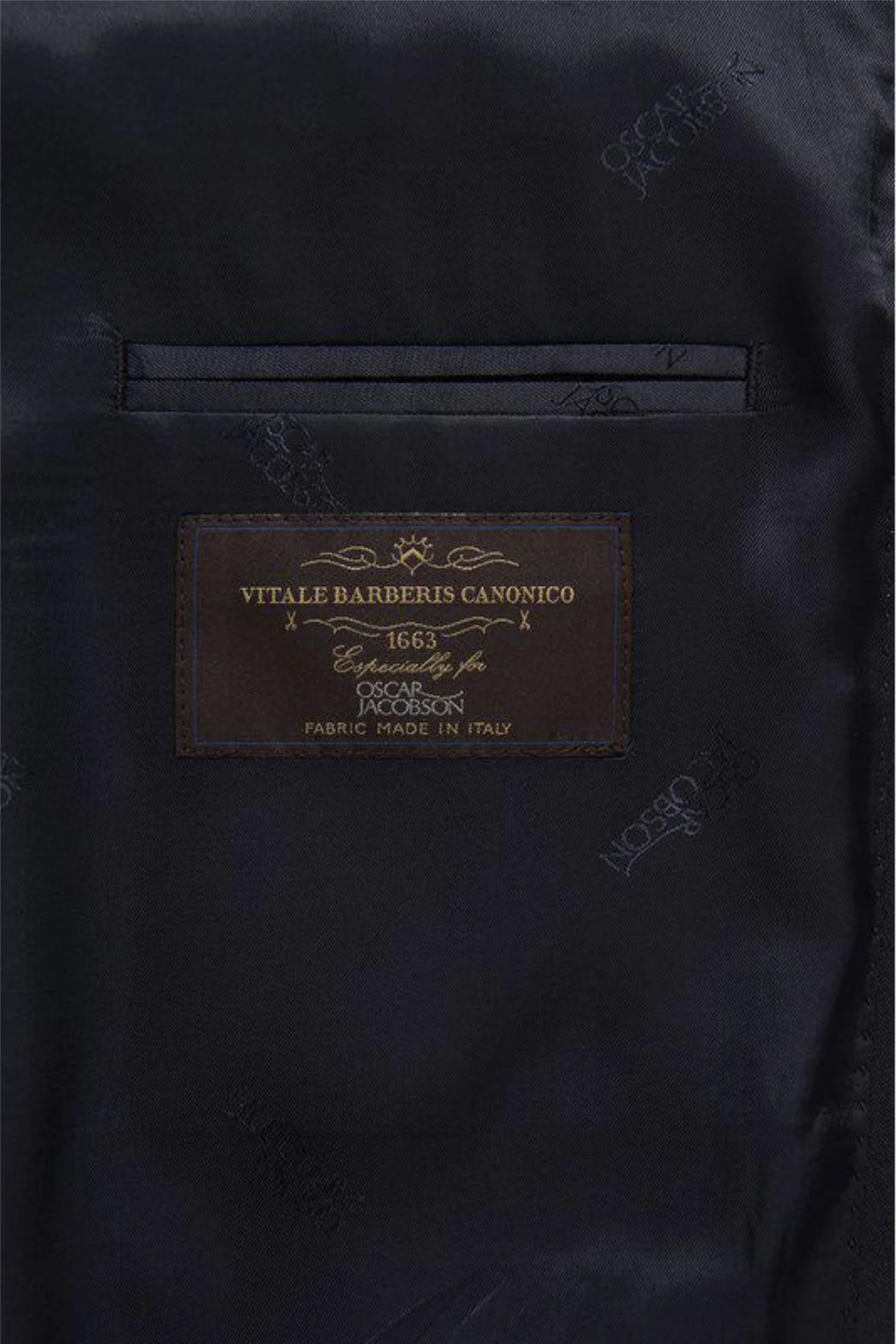 Joel Wide Fit Blazer Navy - Image 7