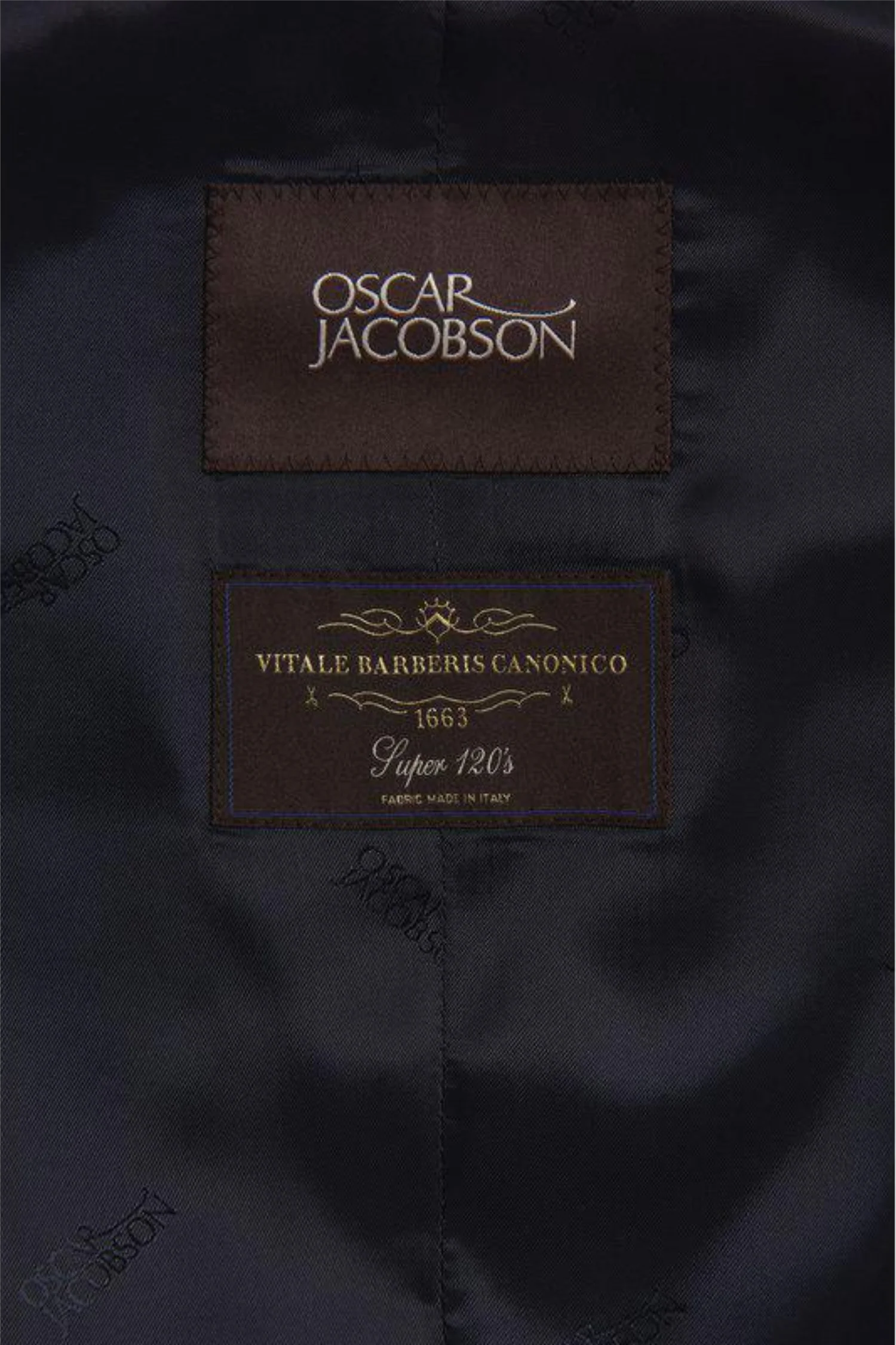 Carlo Slim Fit Wool Waistcoat Navy - Image 7