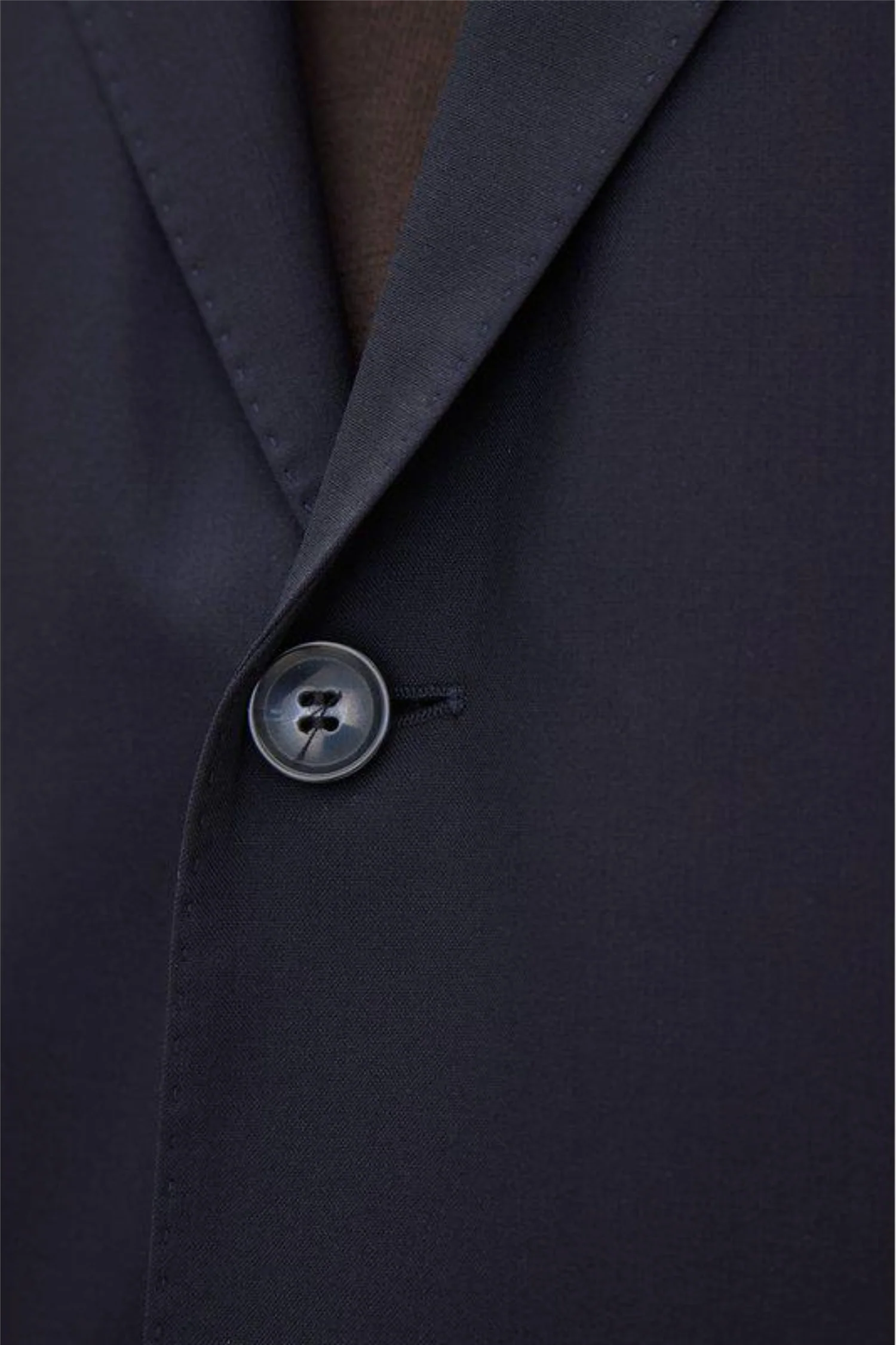 Fogerty Regular Fit Wool Blazer Navy - Image 7
