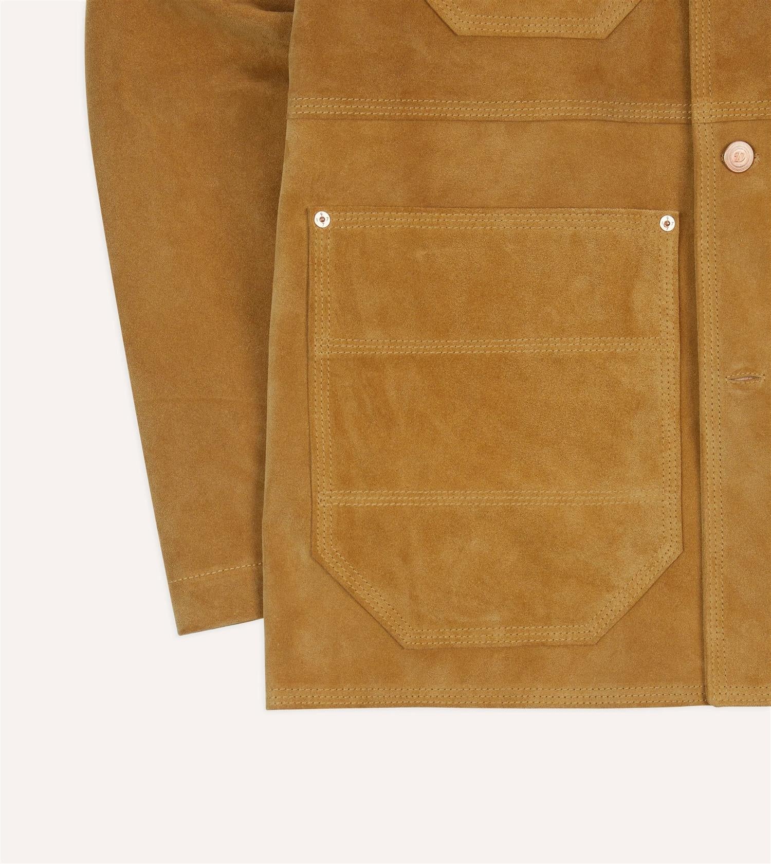 Welder Jacket Sand Suede - Image 5