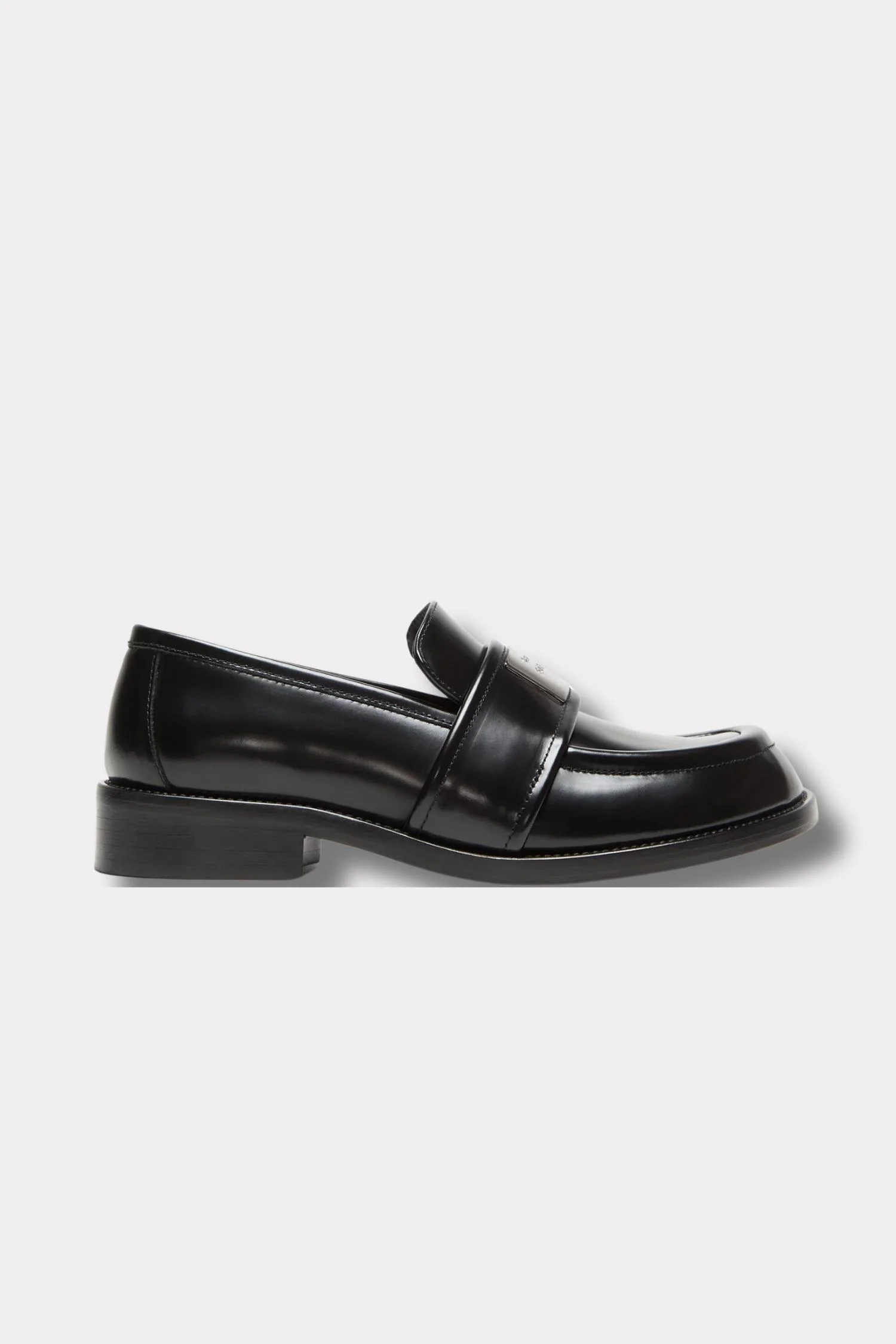 Leather Loafers- Black