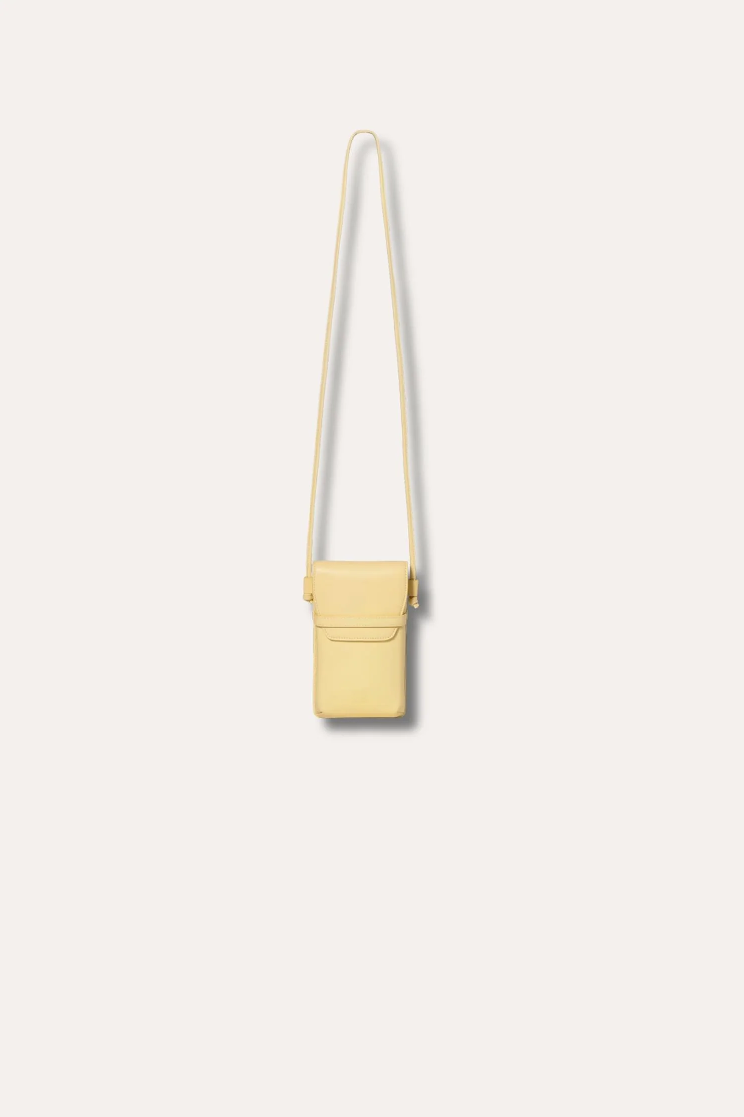Mobile Pouch- Light yellow