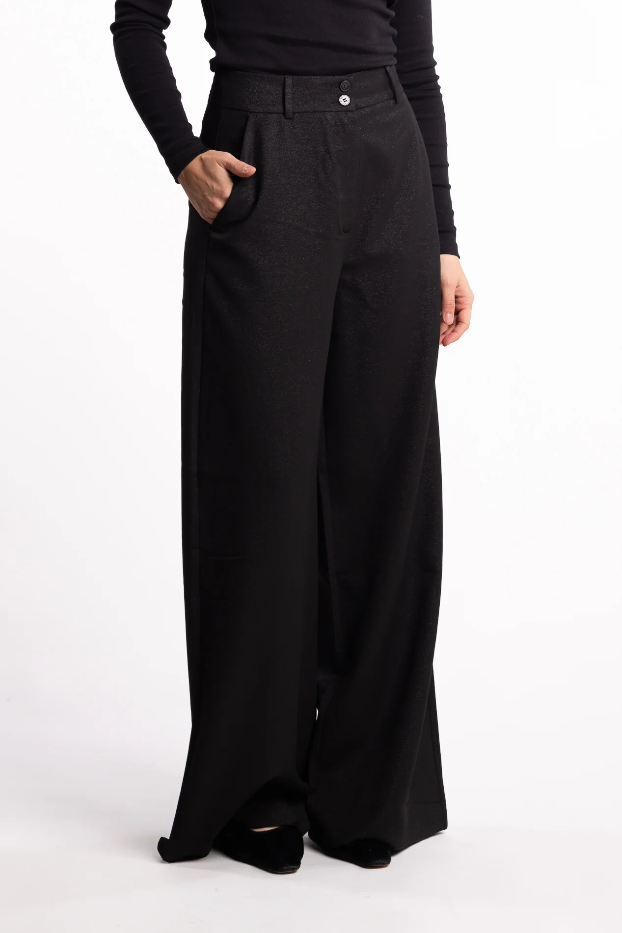LauraFV 066 - Black Glitter