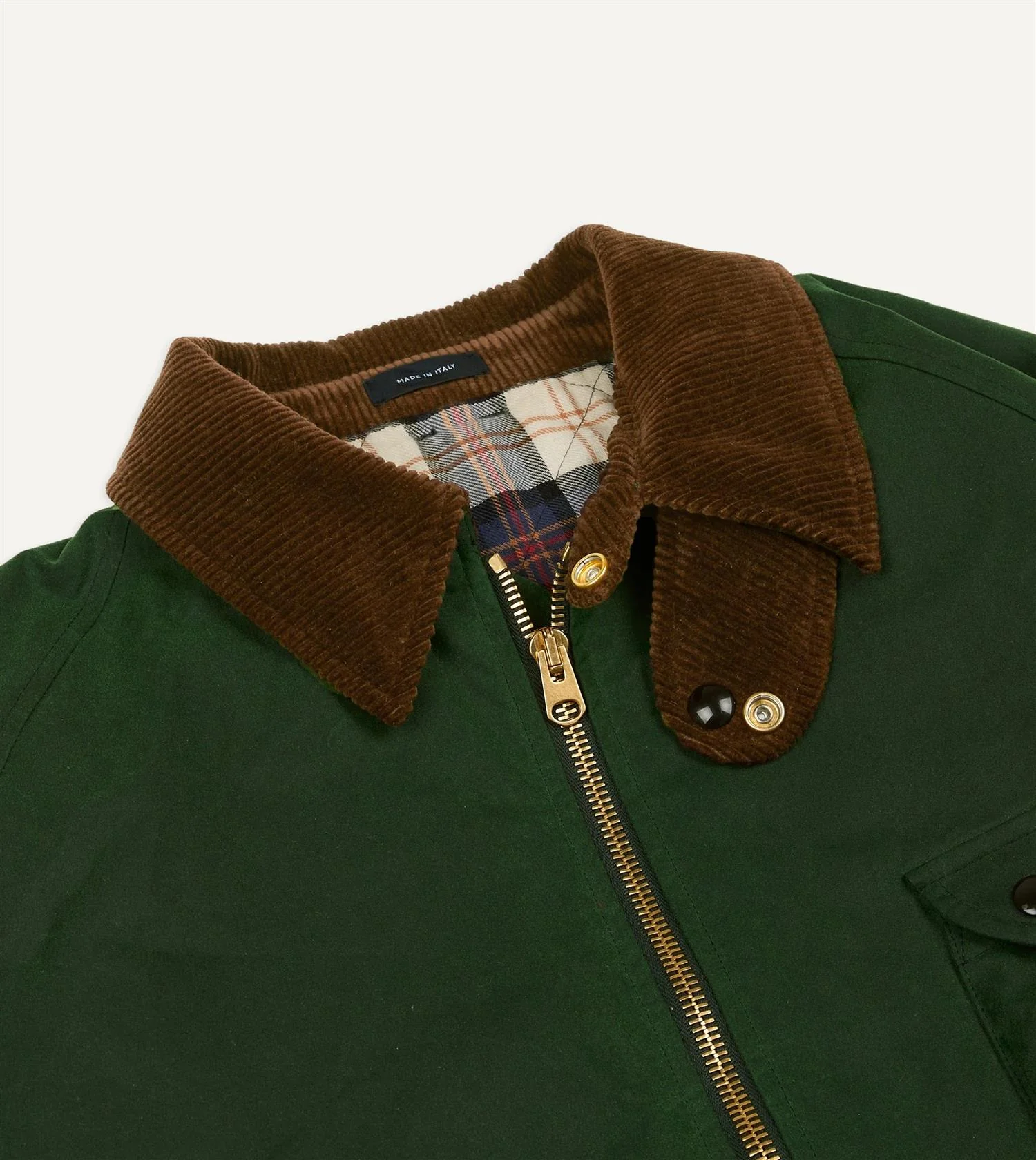 Waxed Coverall Emerald Green - Image 3