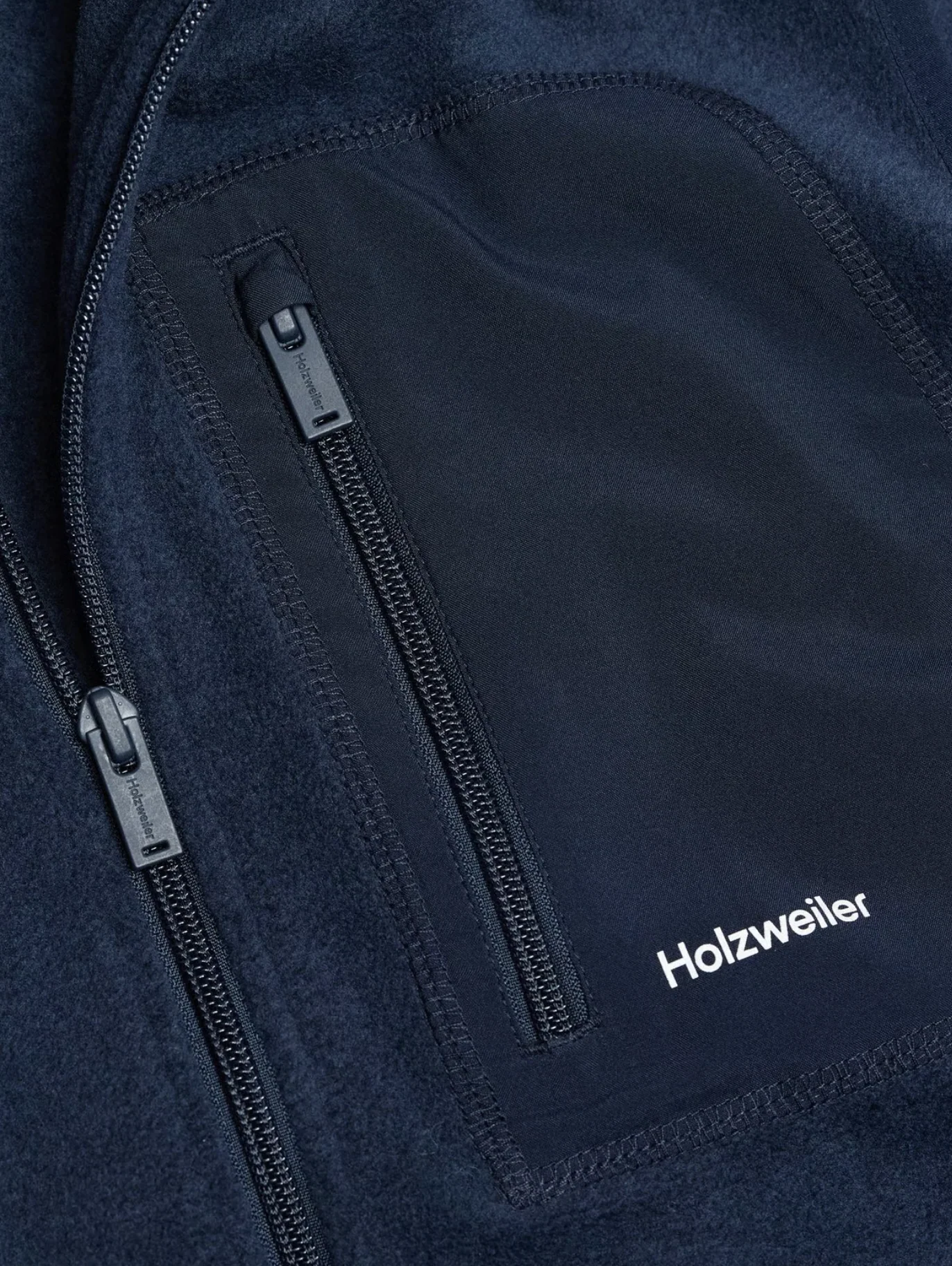 Dovre Fleece Vest Dk. Navy - Image 5
