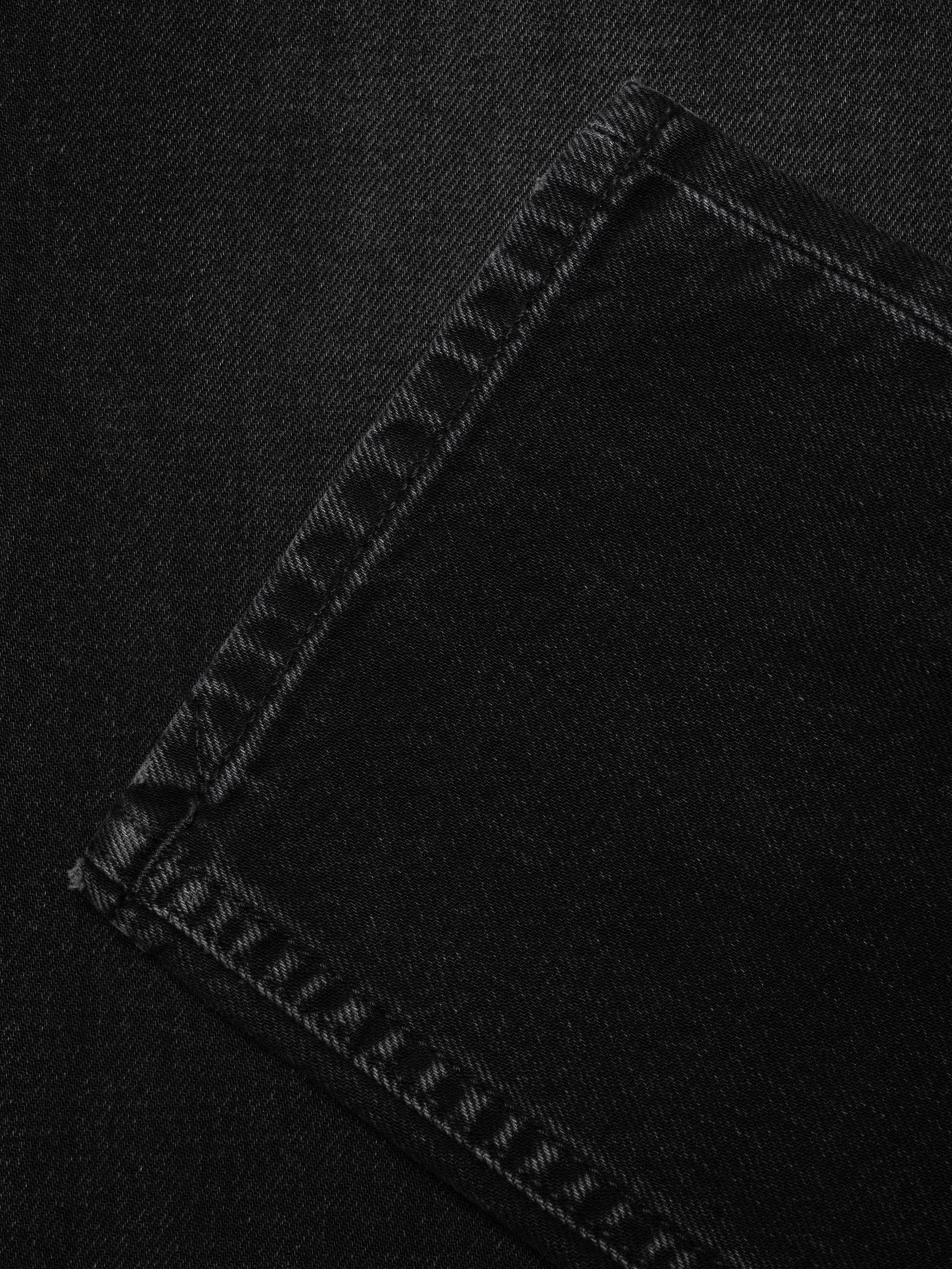 Solid Ollie Slim Fit Jeans Black Force - Image 7