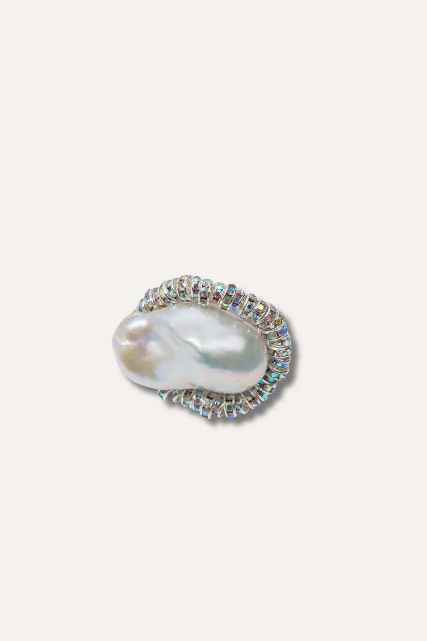 Mini Baroque Ring - Silver