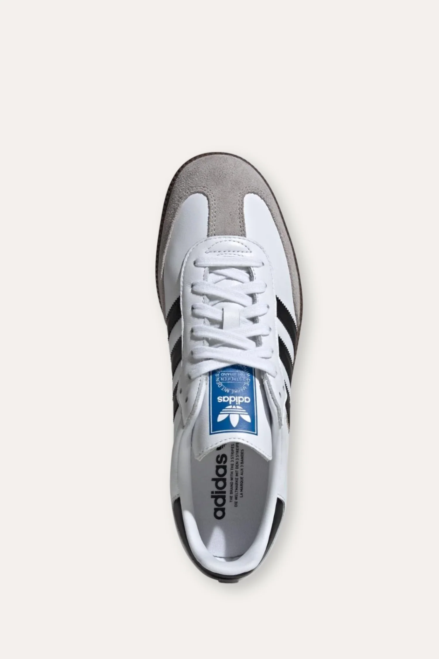 Women's Samba OG B75806- Ftwht/Cblack/Cgrani - Image 7