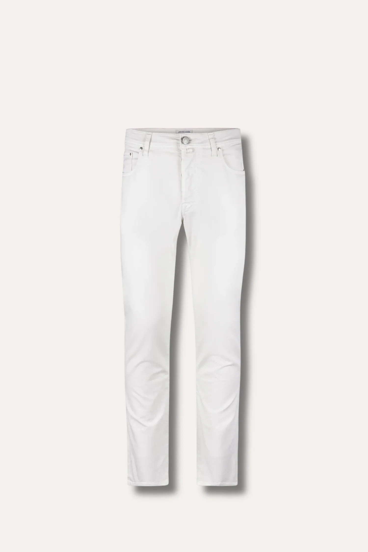Nick Slim Fit Trousers Off-White