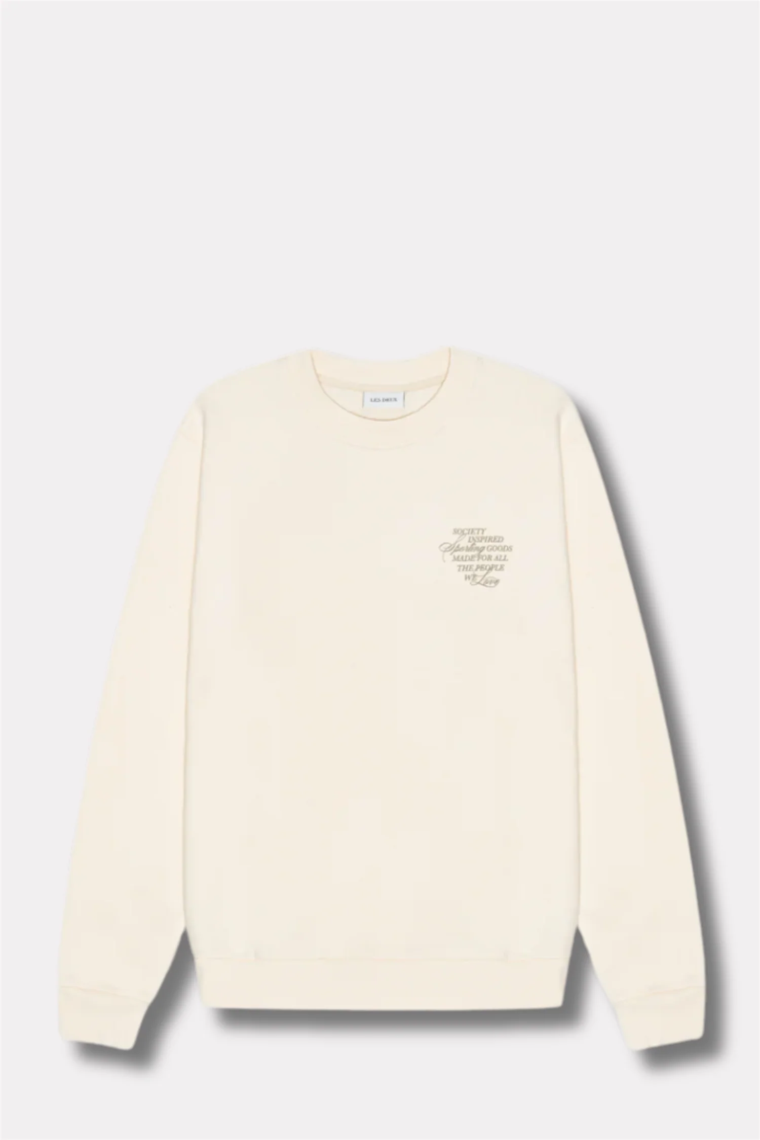 Ben Faience Sweatshirt Eggnog White