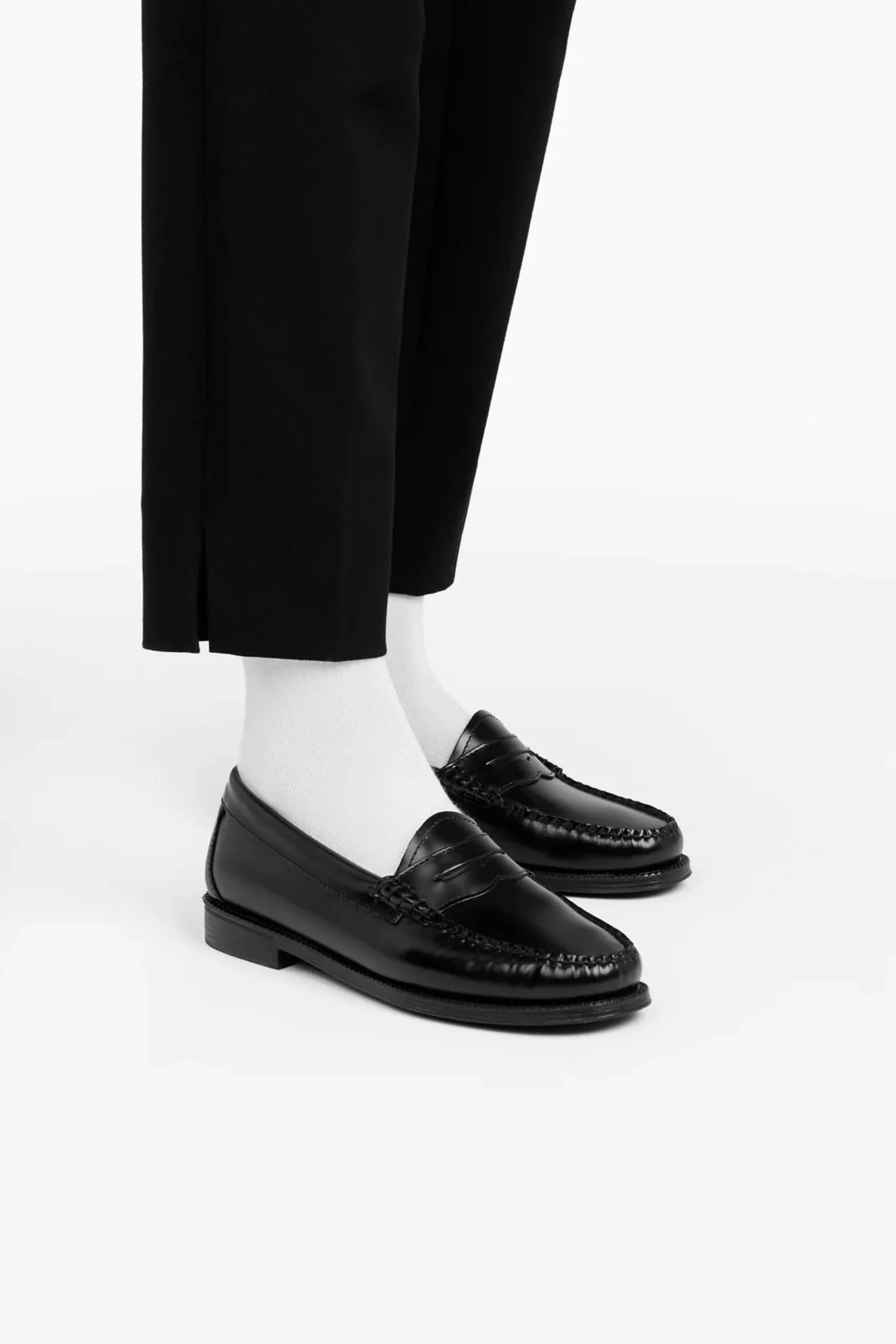 Easy Weejuns Penny Loafers Black - Image 3