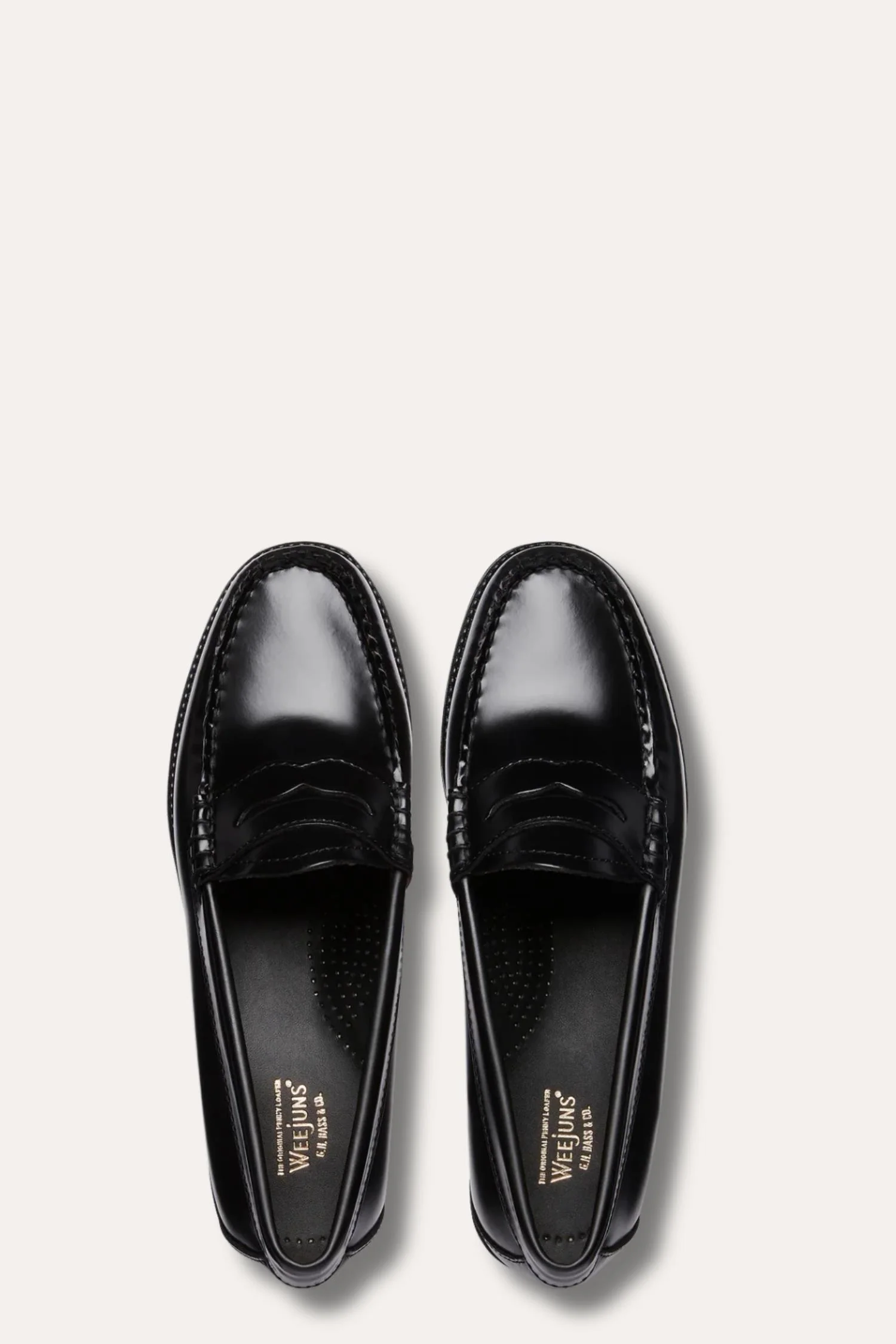 Easy Weejuns Penny Loafers Black - Image 4