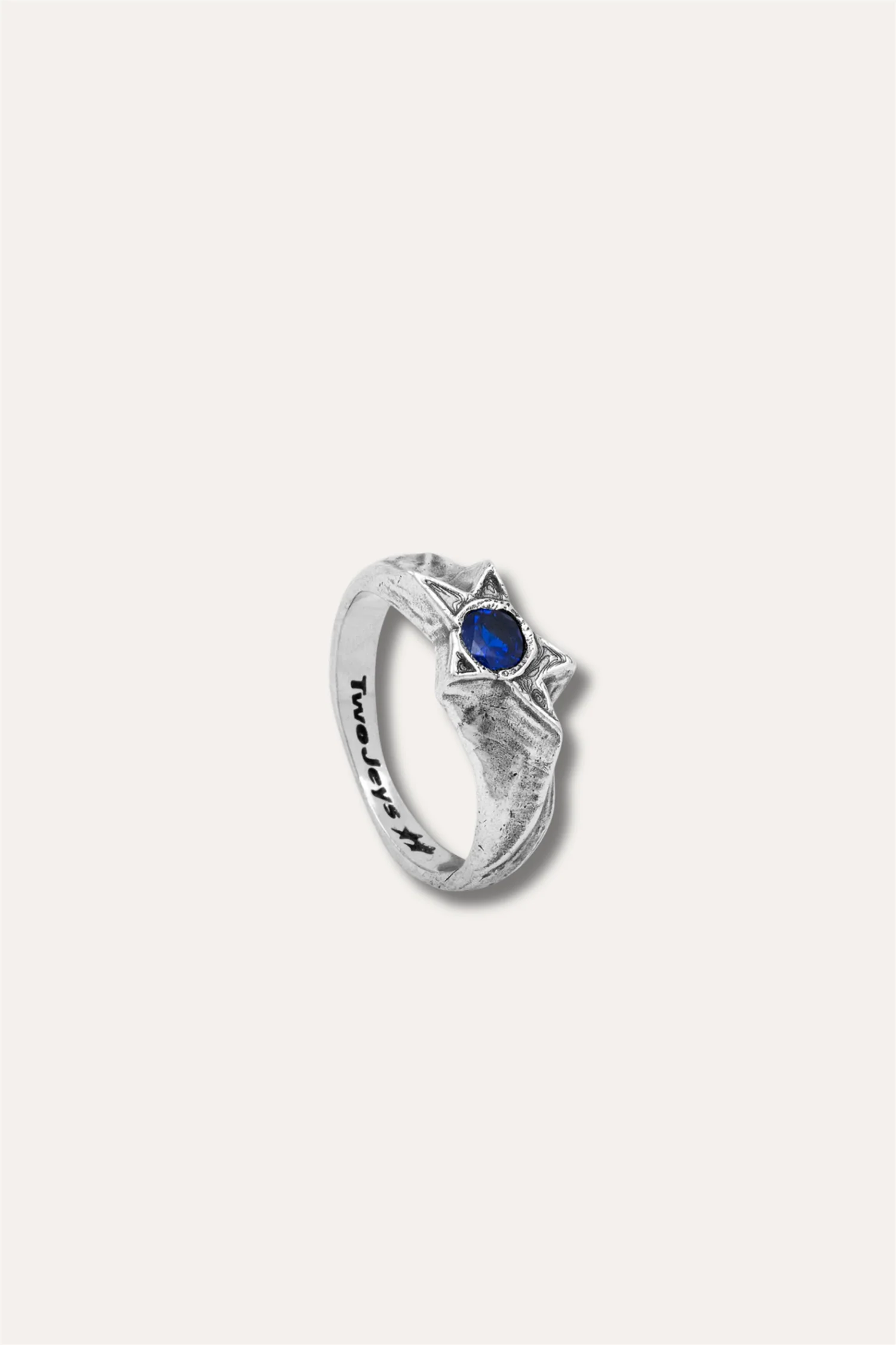 Blue Calda Ring Silver