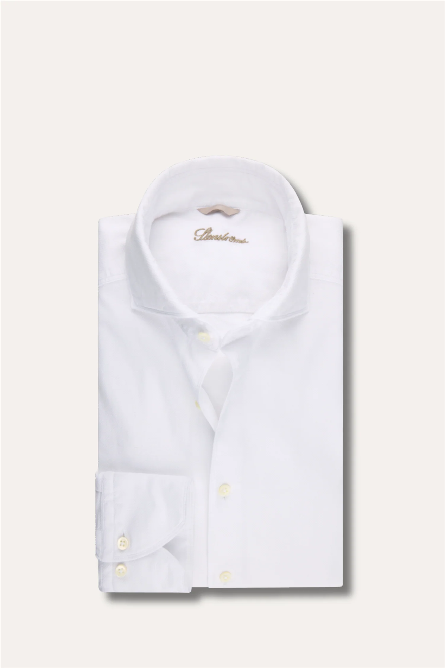 Slimline Cotton Shirt White