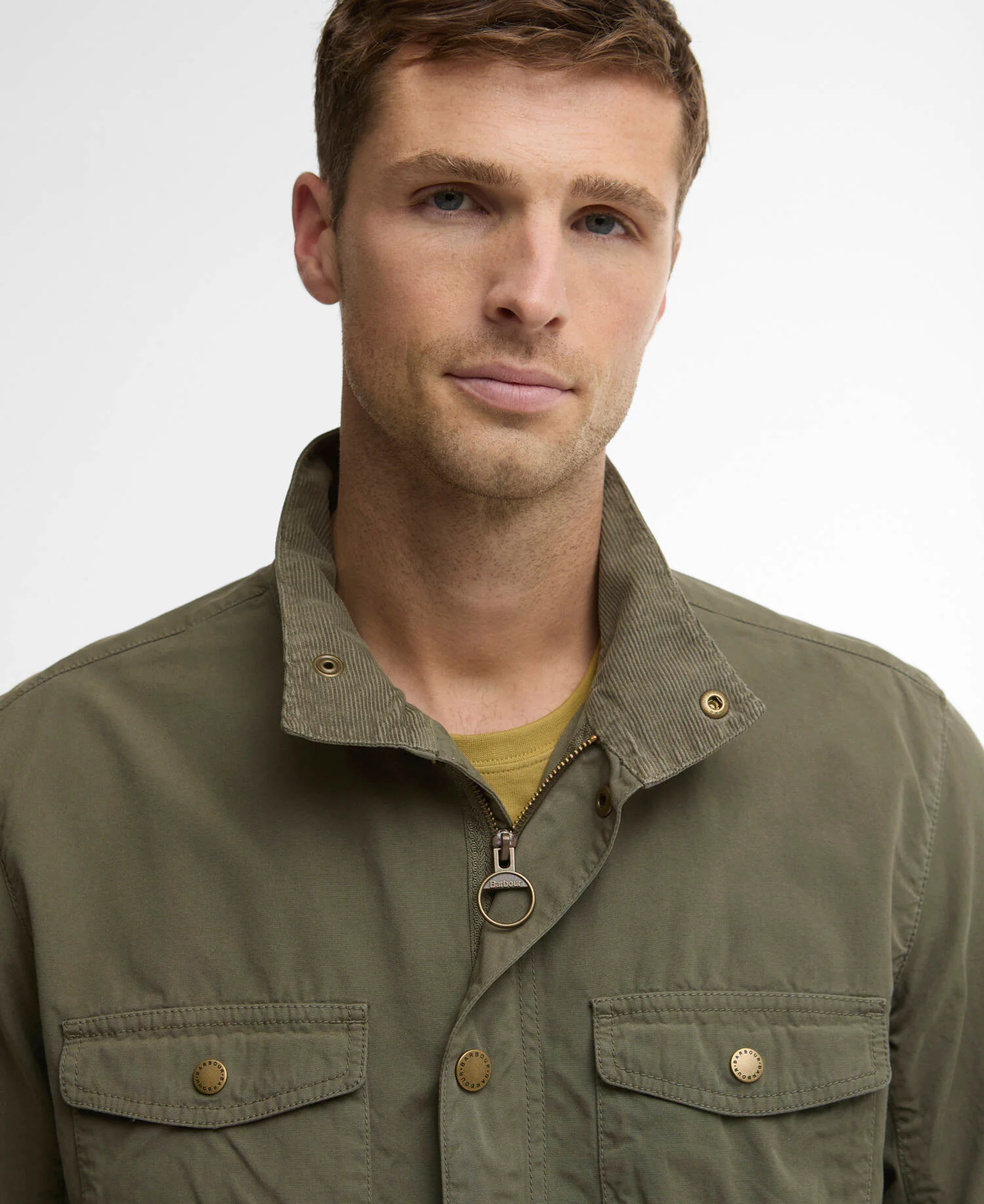 Ogston Casual Jacket Dusty Olive - Image 5