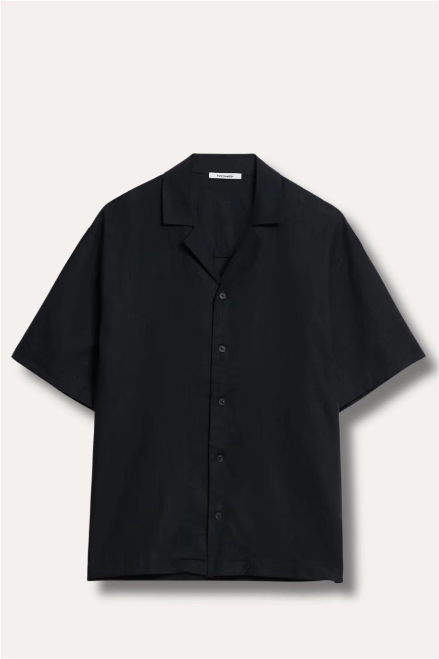 Pier Linen Shirt Black
