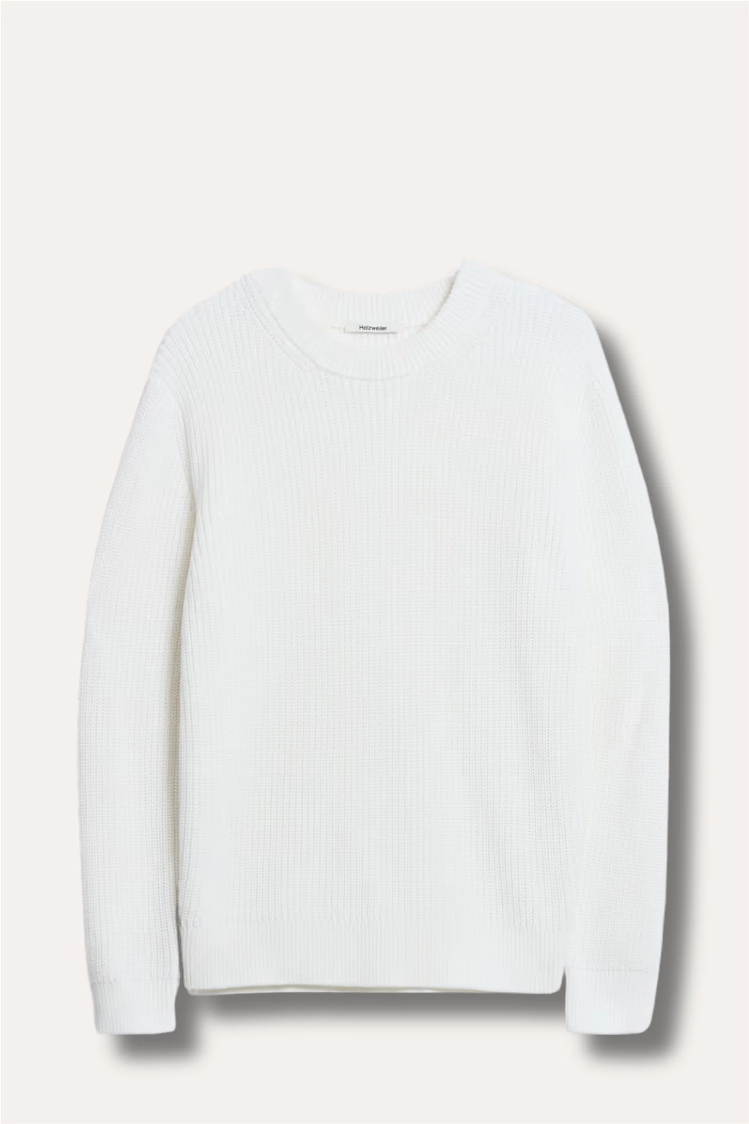 Summer Crewneck Knit Ecru