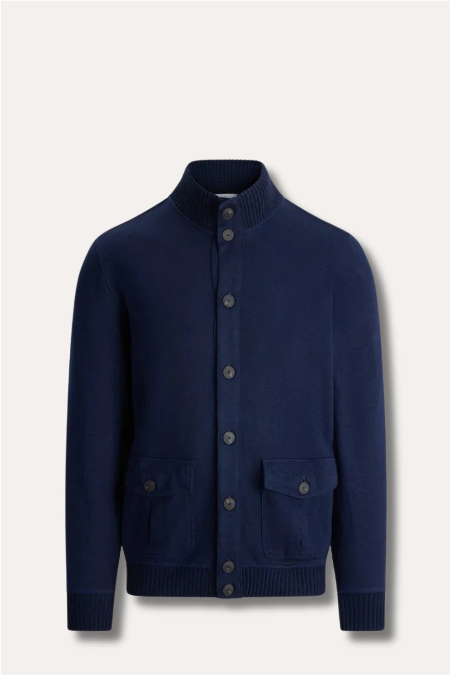 Corean Long Sleeve Navy