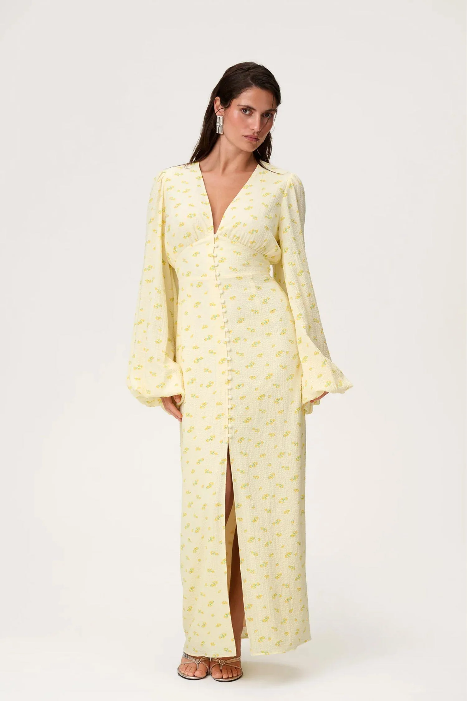 Positano dress- Pastel Yellow