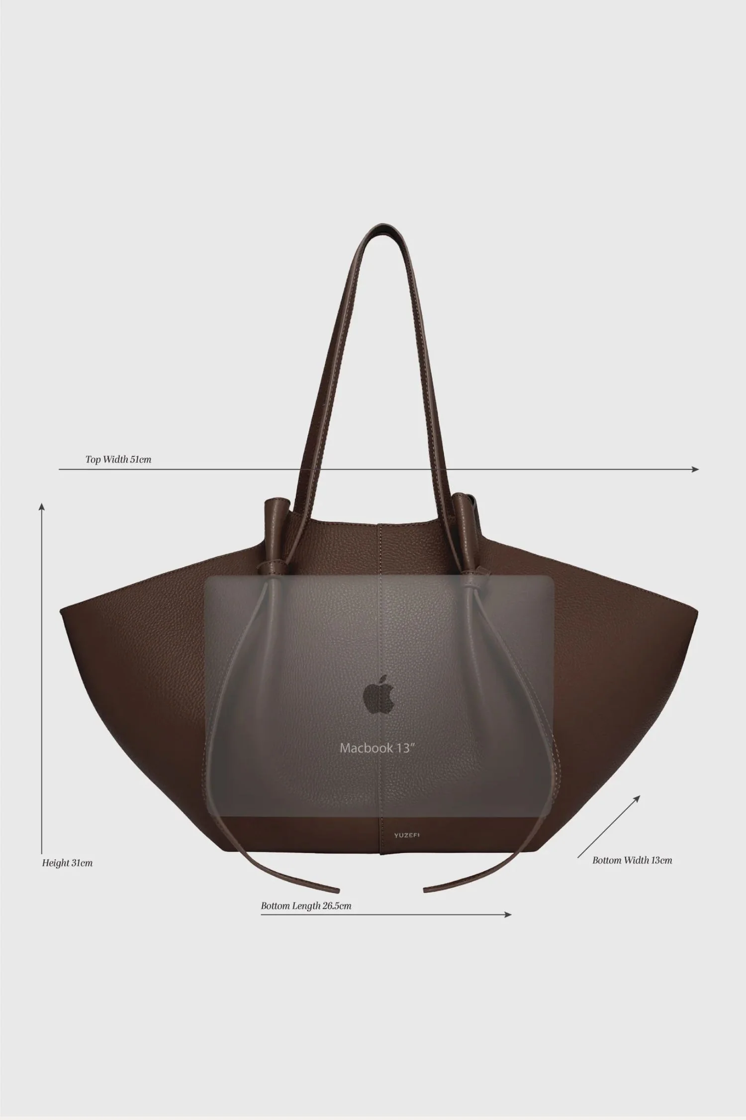 XL Mochi - Hazel Pebble Grained Leather - Image 4
