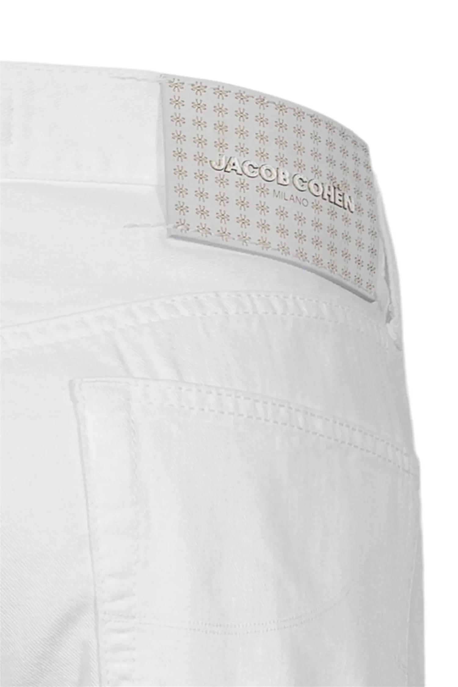 Edo Regular Straight Fit Trousers White - Image 3