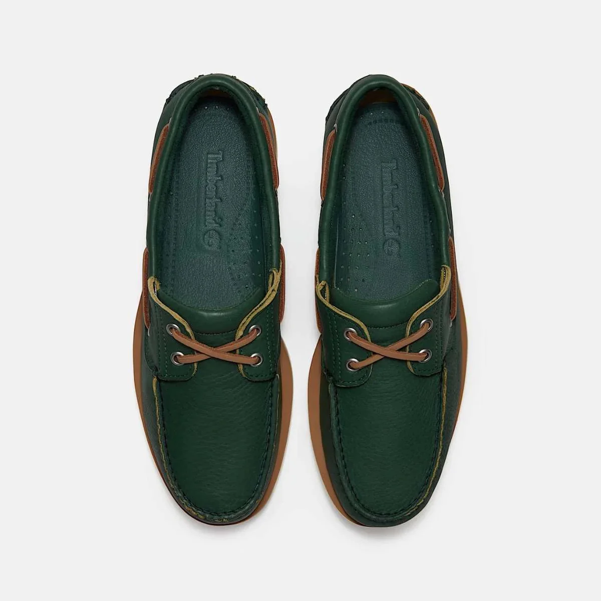 Classic Boat Shoe Full Grain Medium Green - Image 3