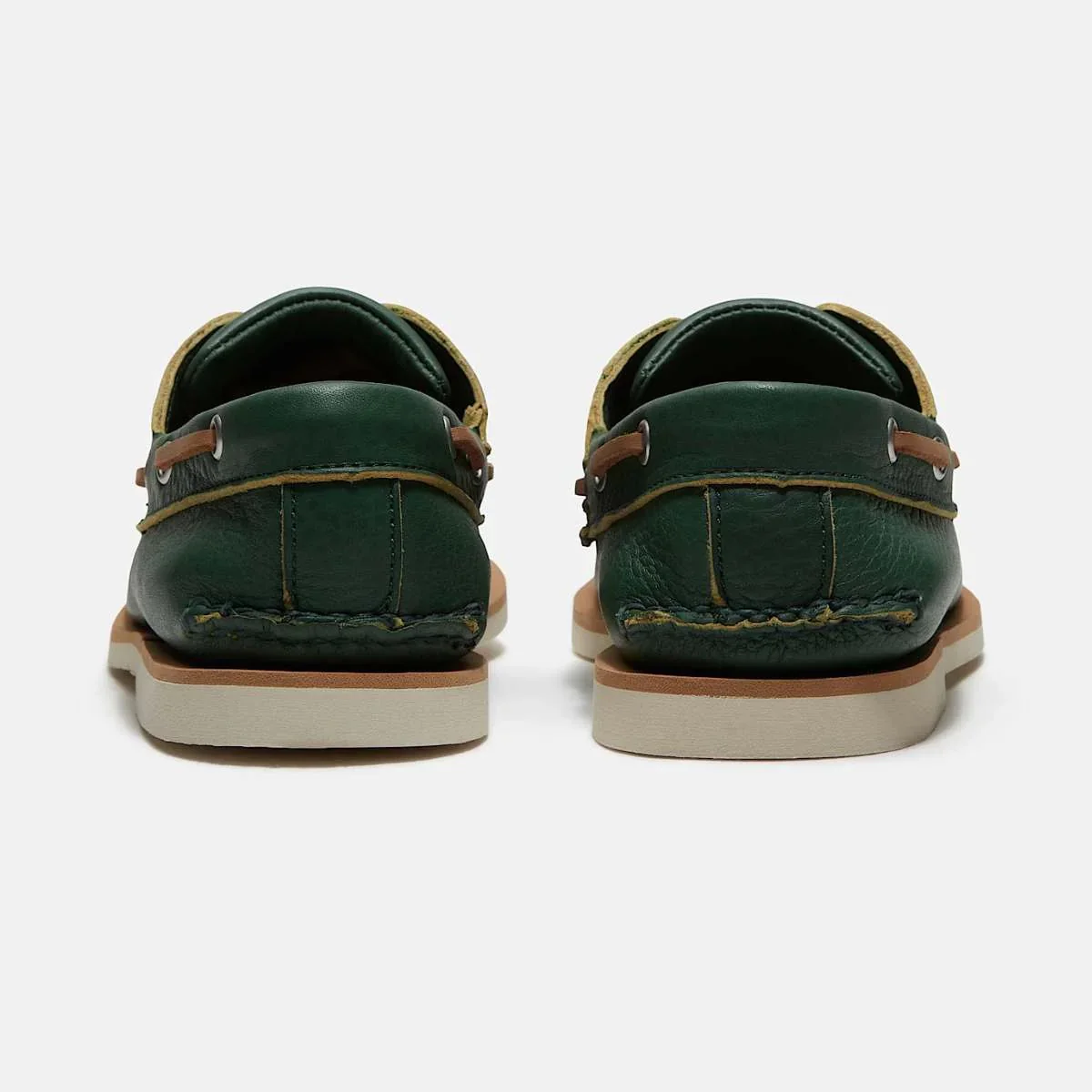 Classic Boat Shoe Full Grain Medium Green - Image 4