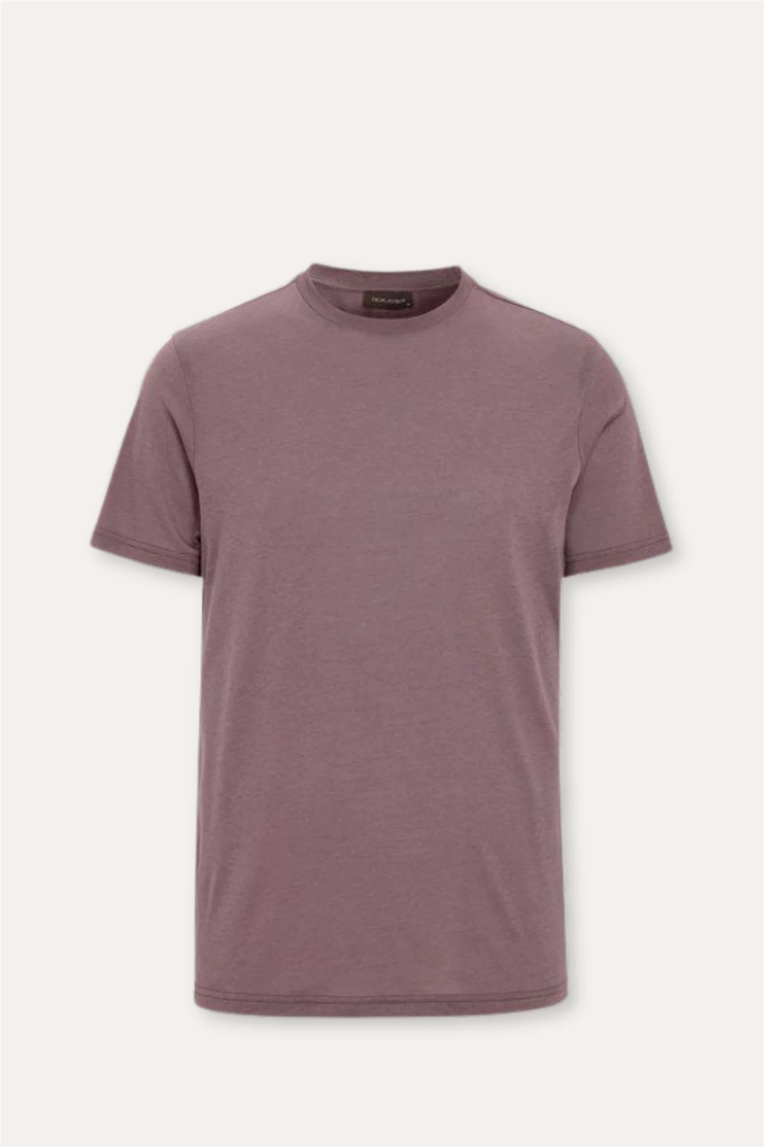 Kim Tencel/Cotton Regular Fit T-shirt Purple