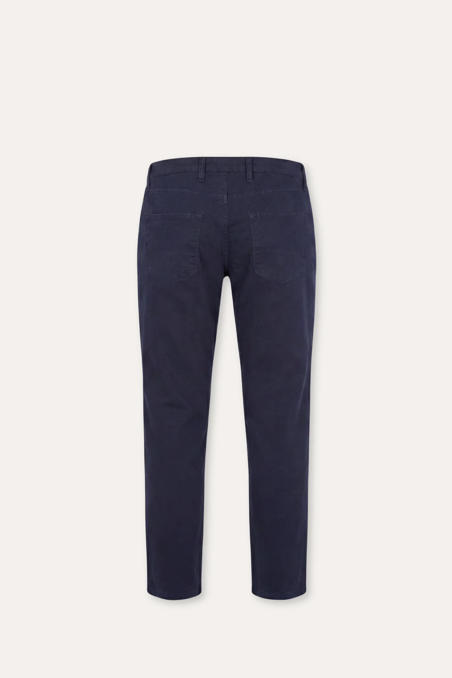 5-Pocket Cotton/Stretch Trousers Navy - Image 2