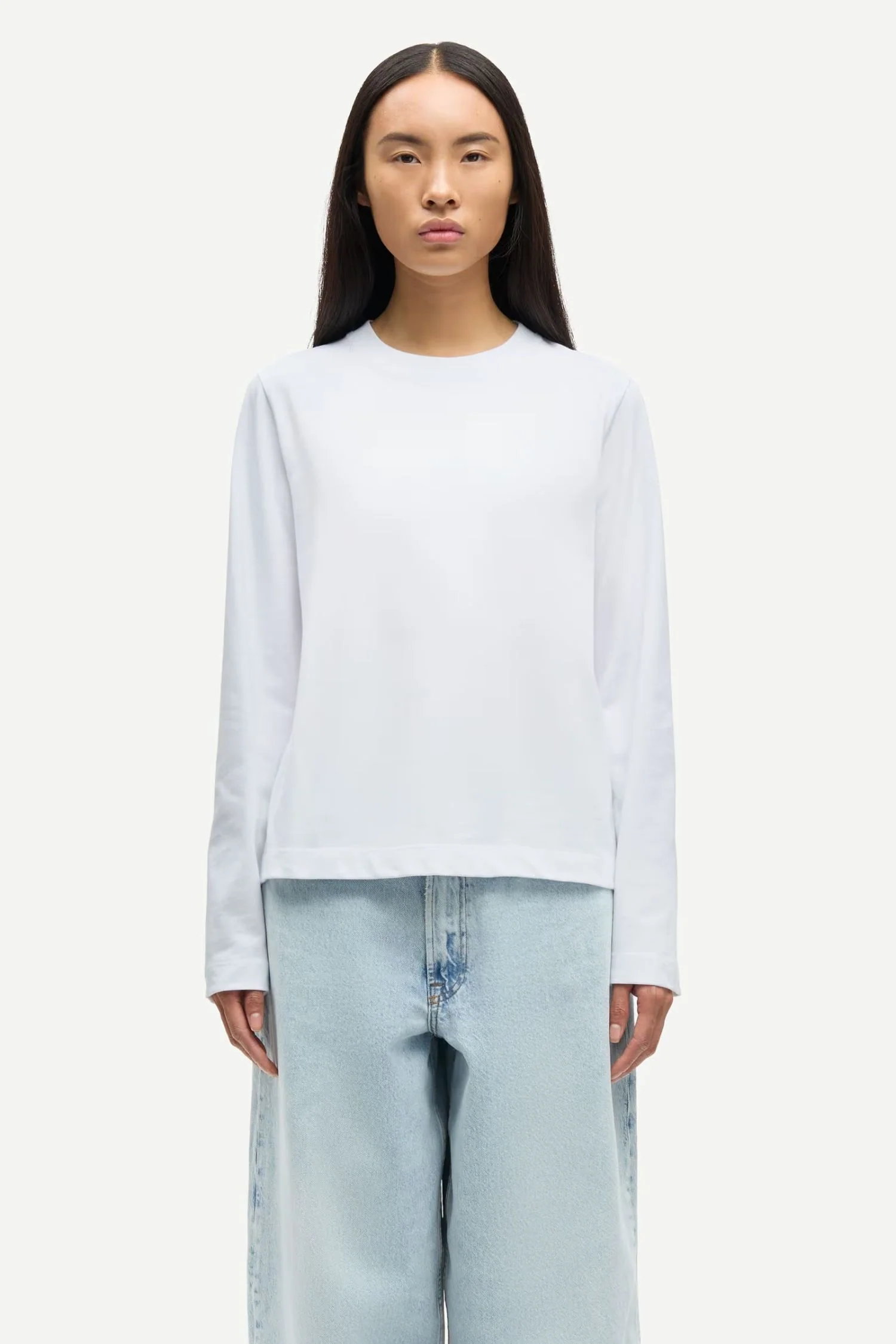 Sacamino ls t-shirt - White - Image 3