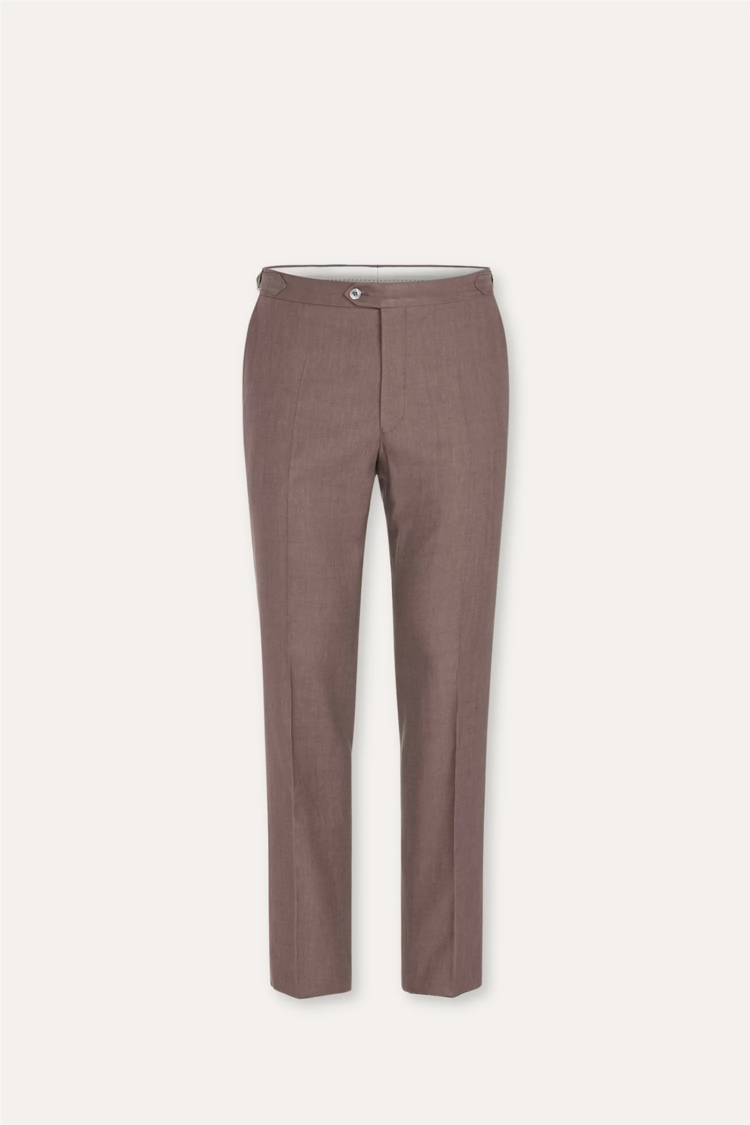 Dandy Side Adjusters Linen Trousers Purple