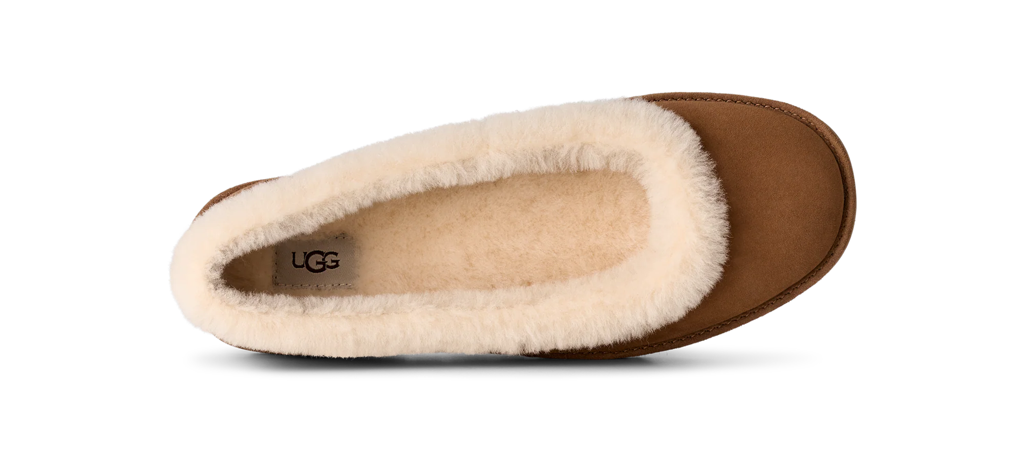 W Zora Ballet Flat Chestnut - Image 6