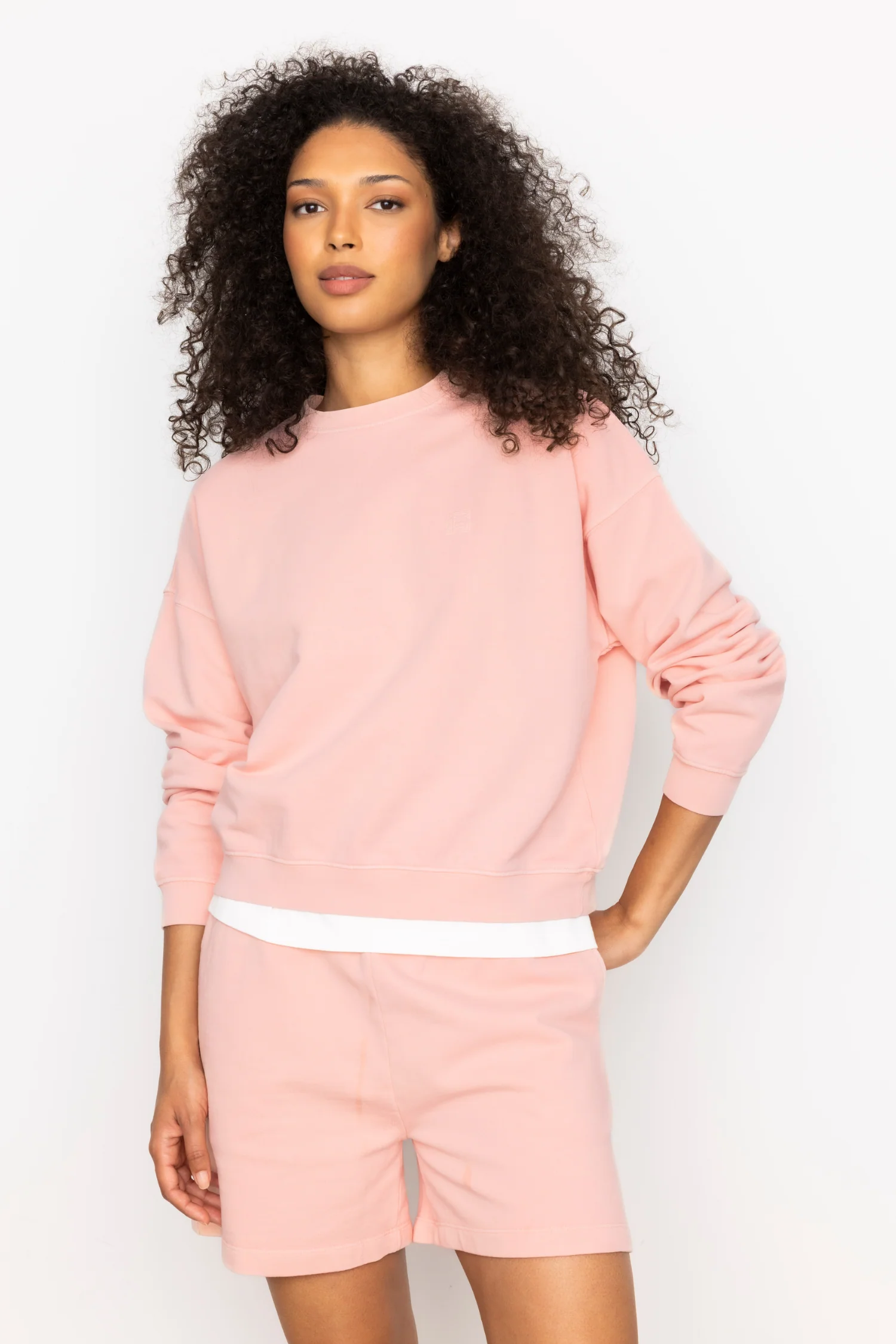 Maggy Sweatshorts - Apricot - Image 2