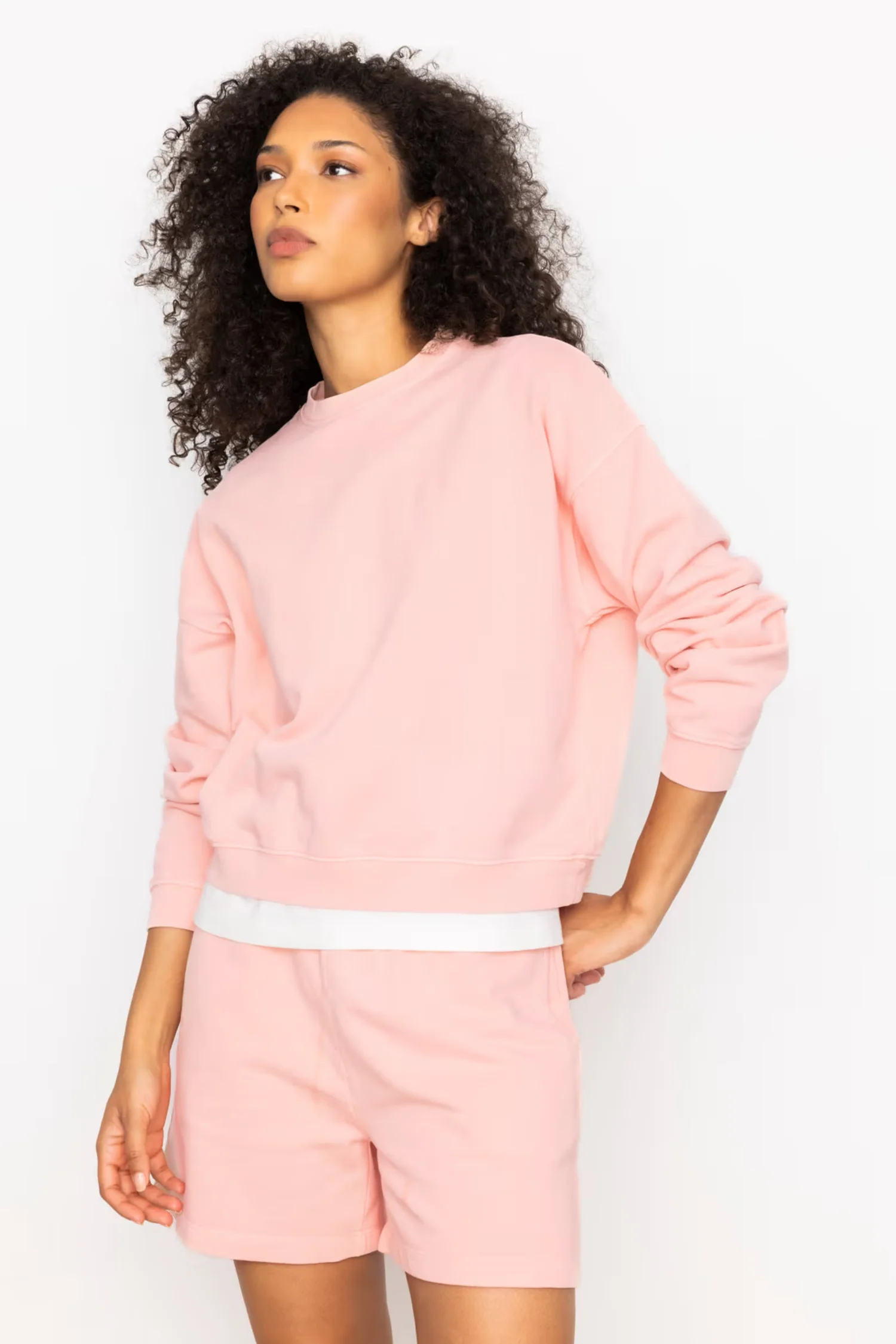 Maggy Sweatshorts - Apricot - Image 6
