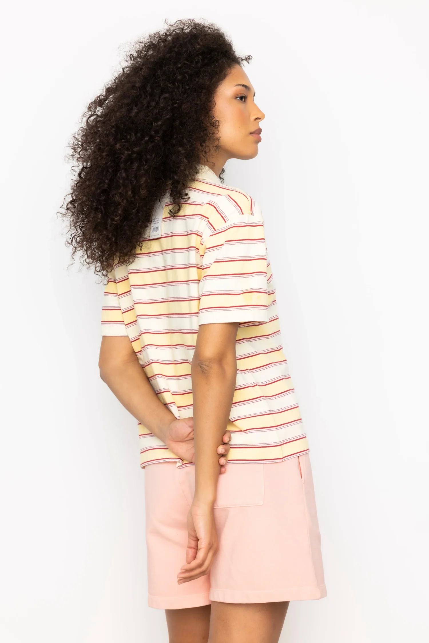 Evelyn Polo Tee - Sunny Stripe - Image 3