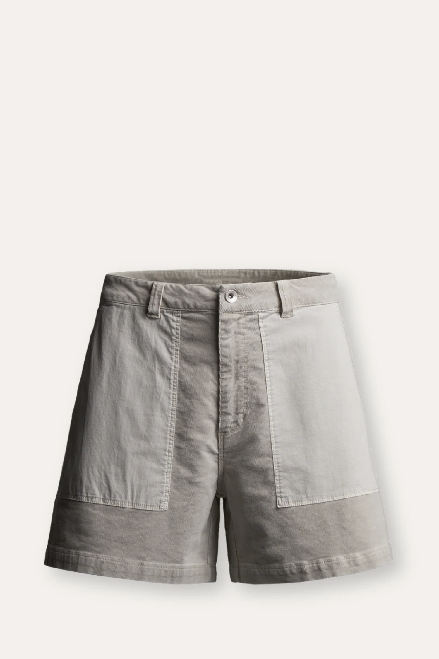 Bay blocked corduroy shorts - Sand