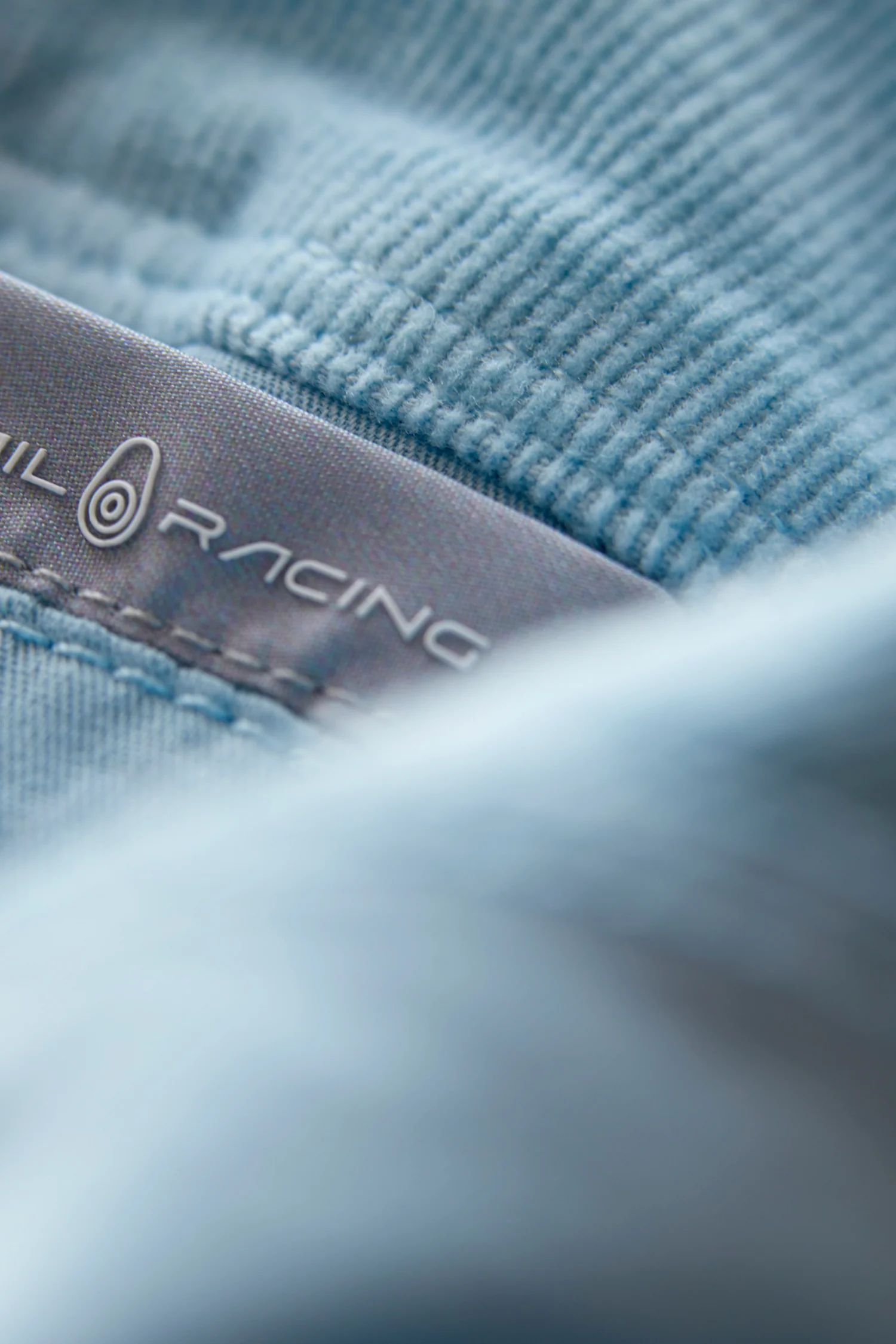 Bay blocked corduroy shorts - Light sky blue - Image 3