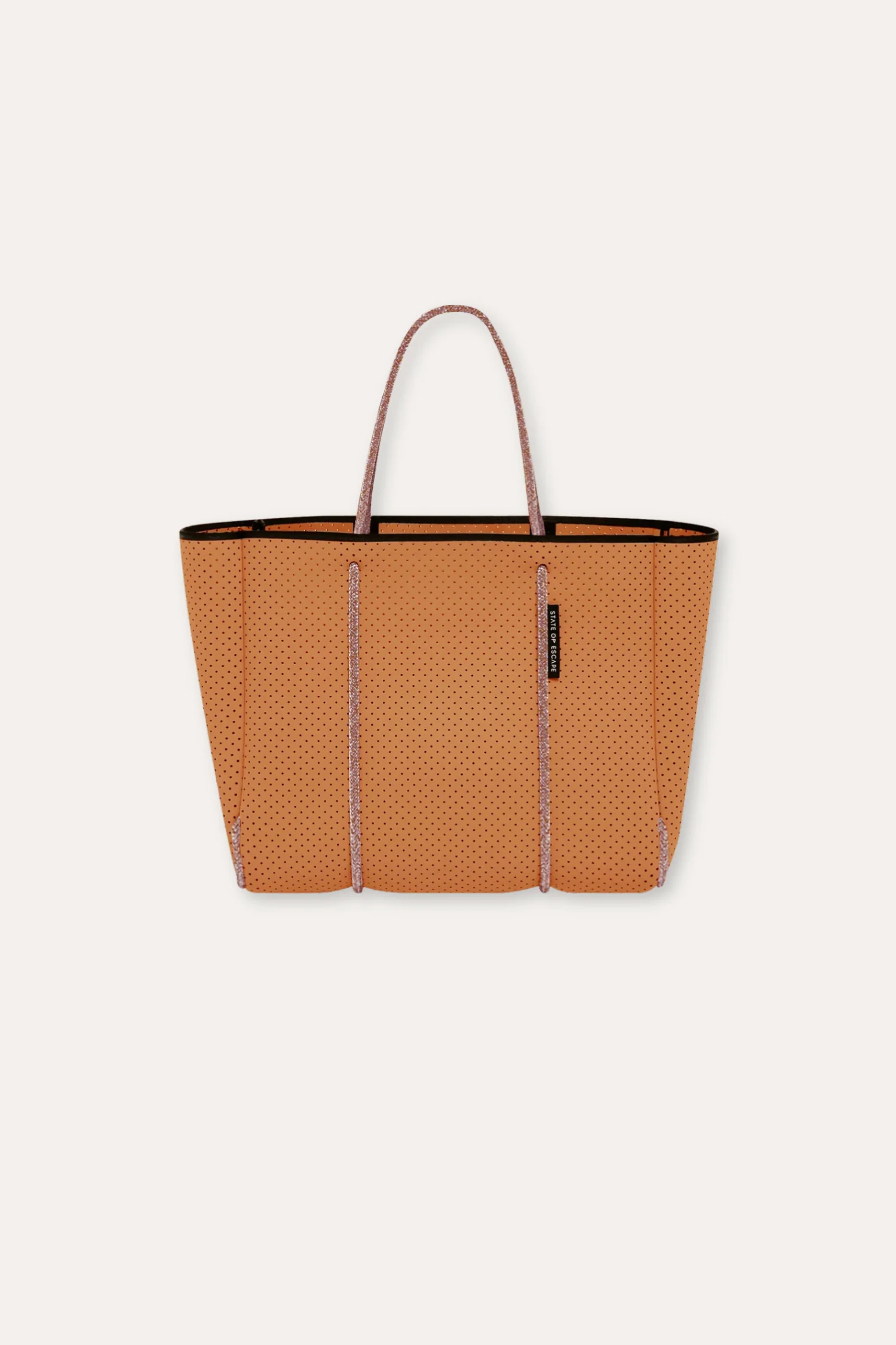 Escape Tote- Peach Haze Guava