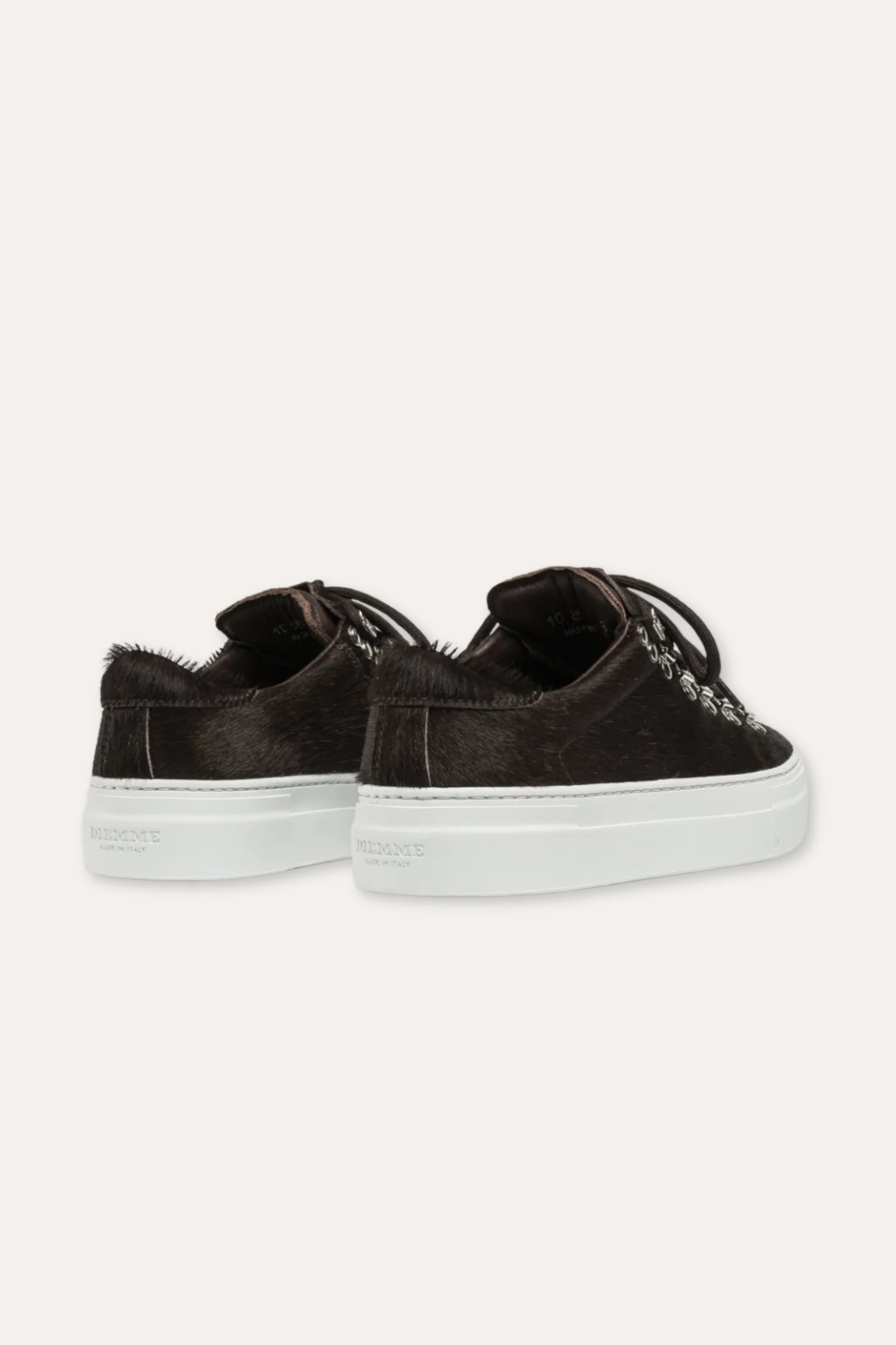 Women's Marostica Low Platform Dark Brown Haircalf - Image 4