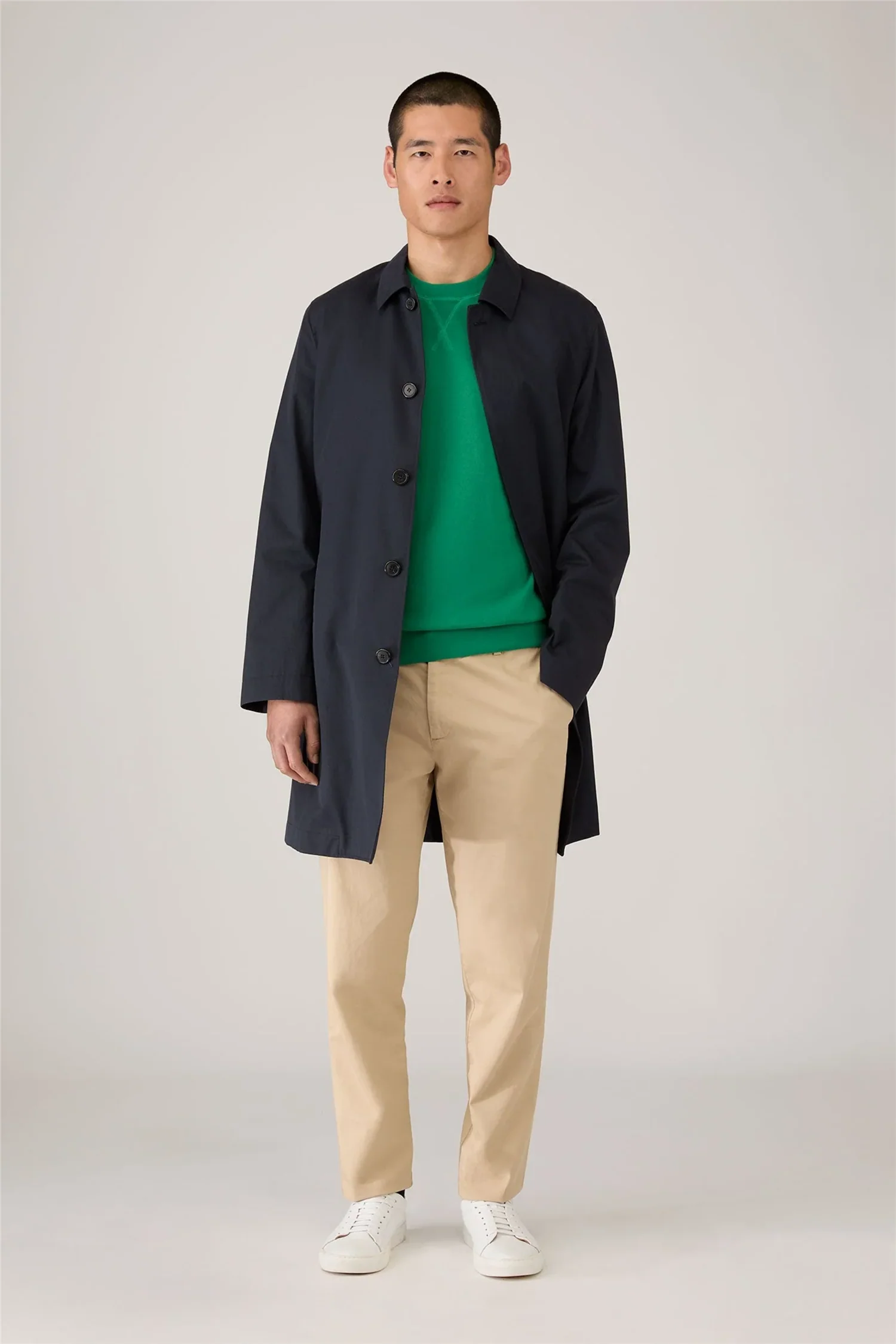 Loopback Sweatshirt Bright Green - Image 3