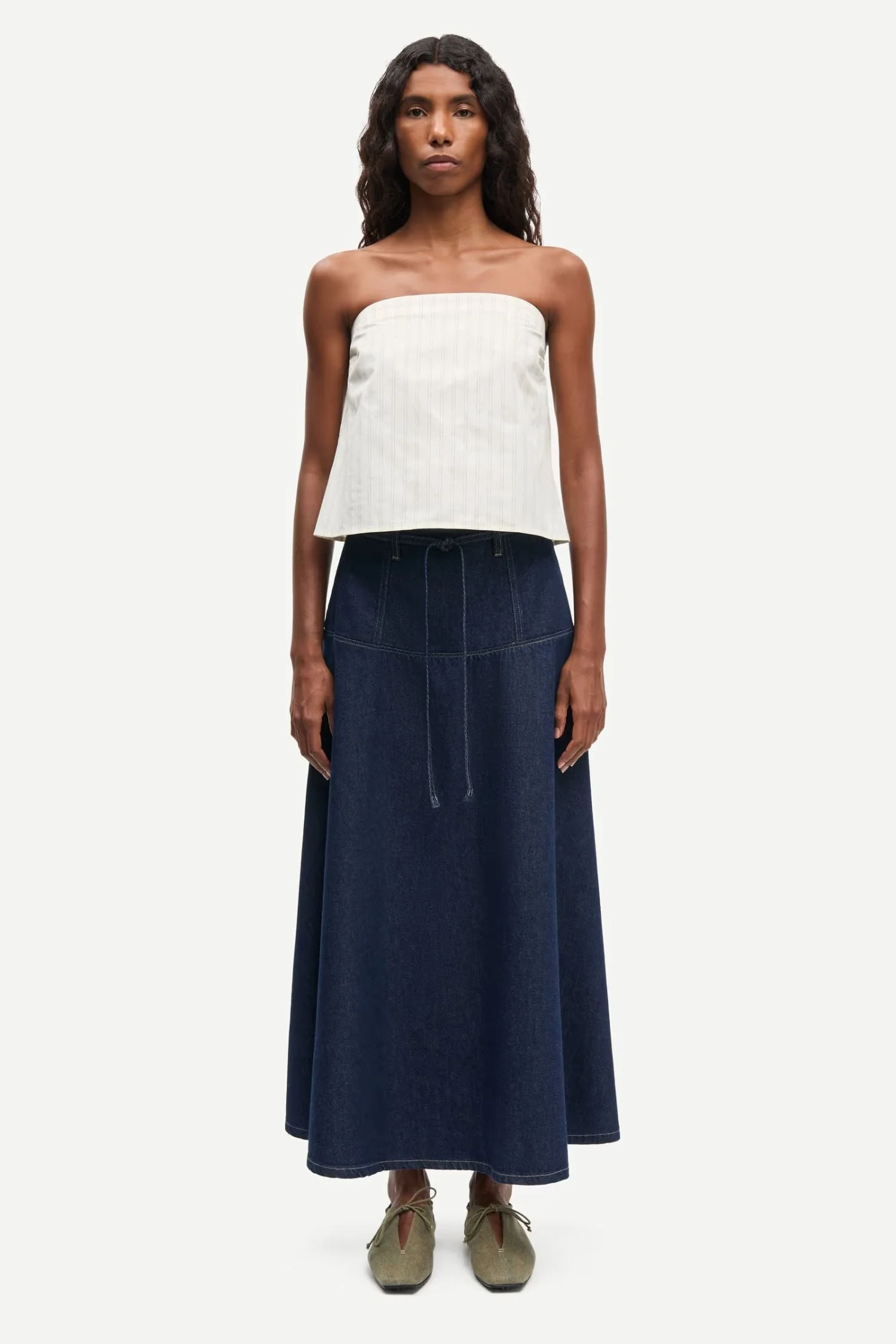 Satilly skirt 16014 - Soft Denim - Image 3