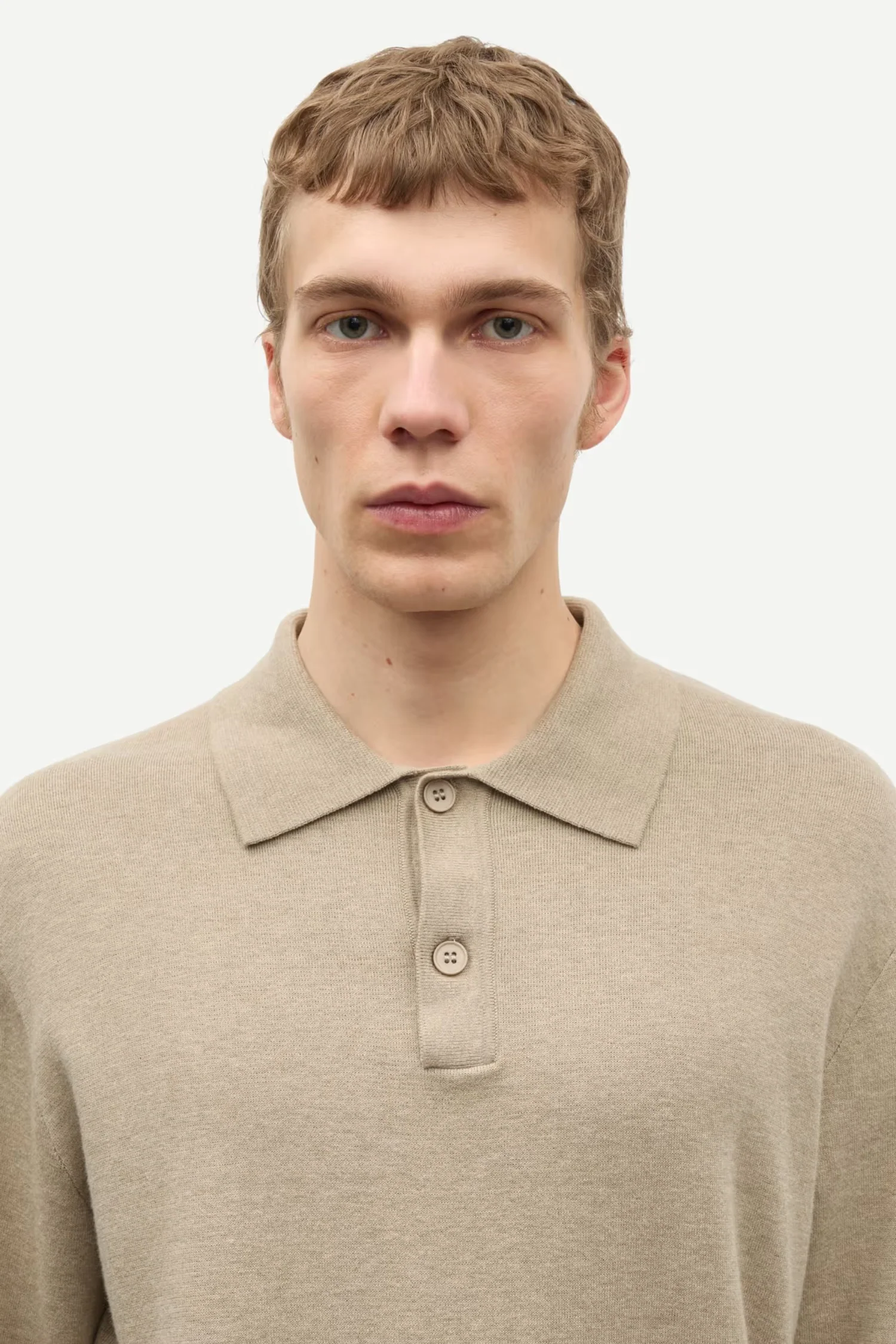 Sanino Polo 15392 Aluminium Melange - Image 4