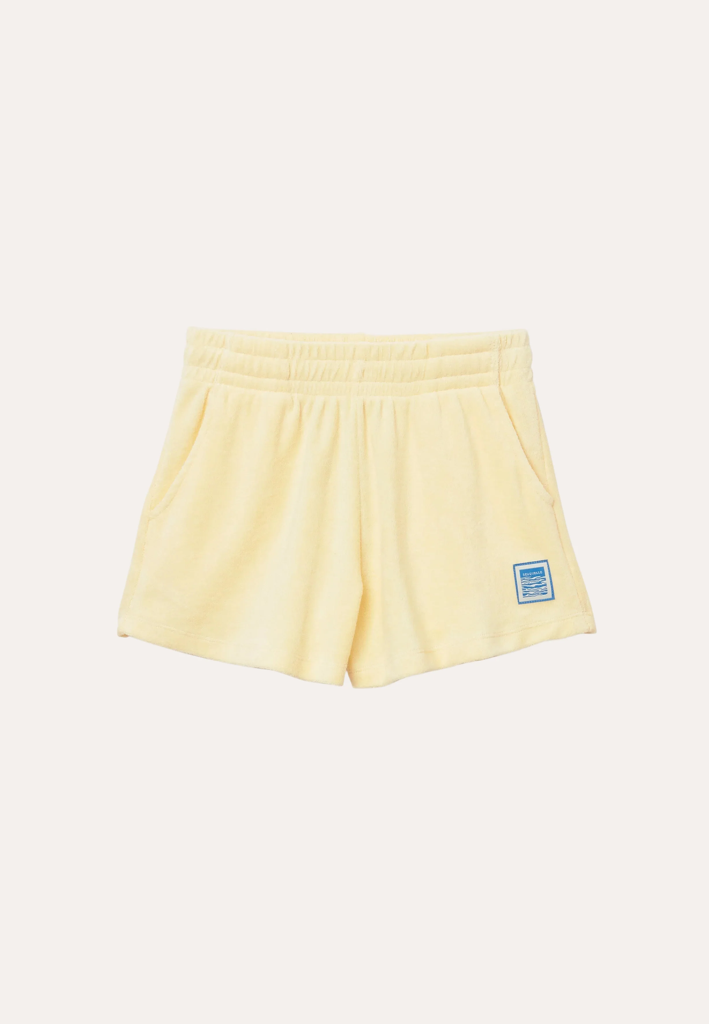 Terry Shorts Light Yellow