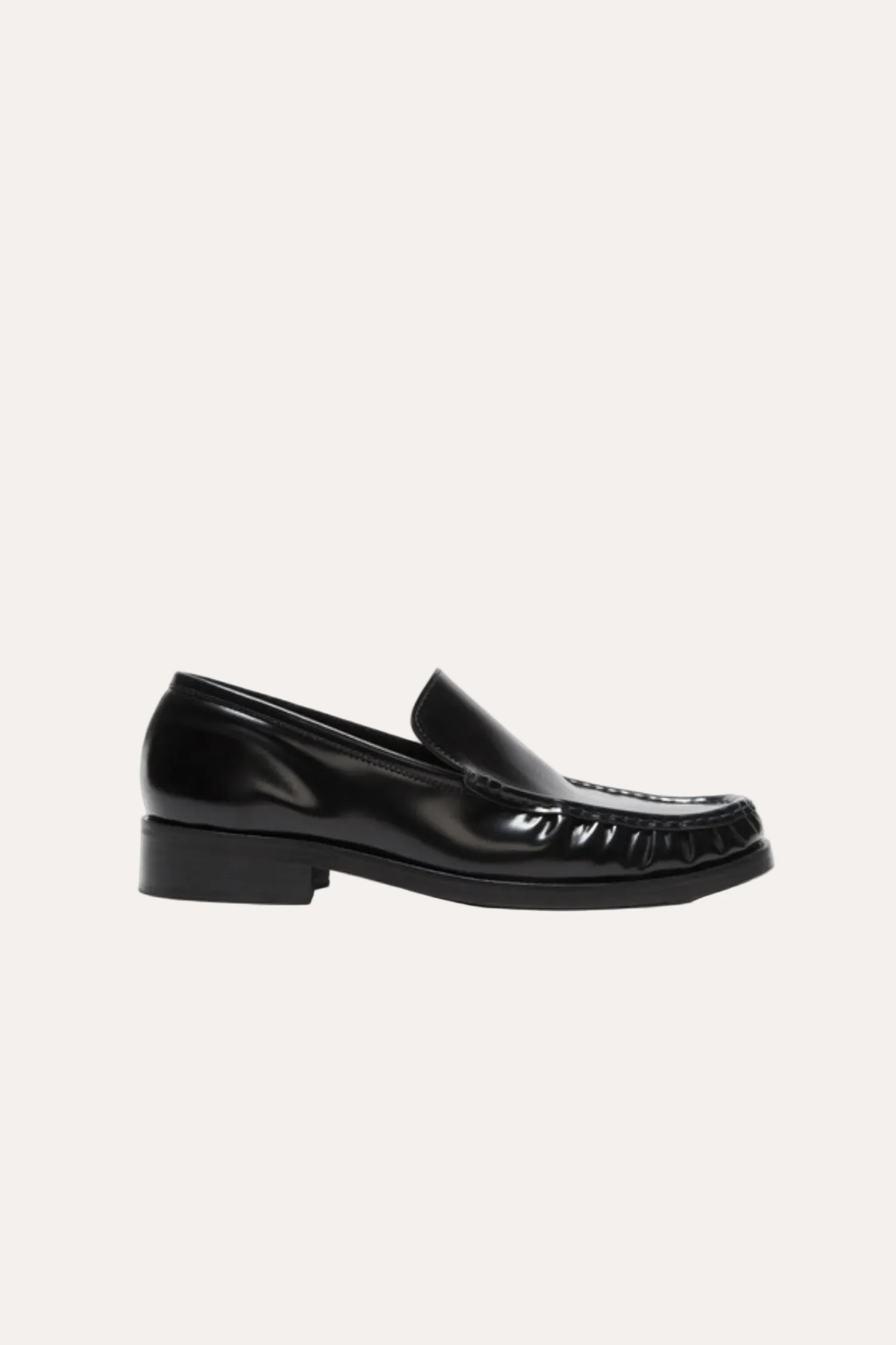Leather Loafer Black