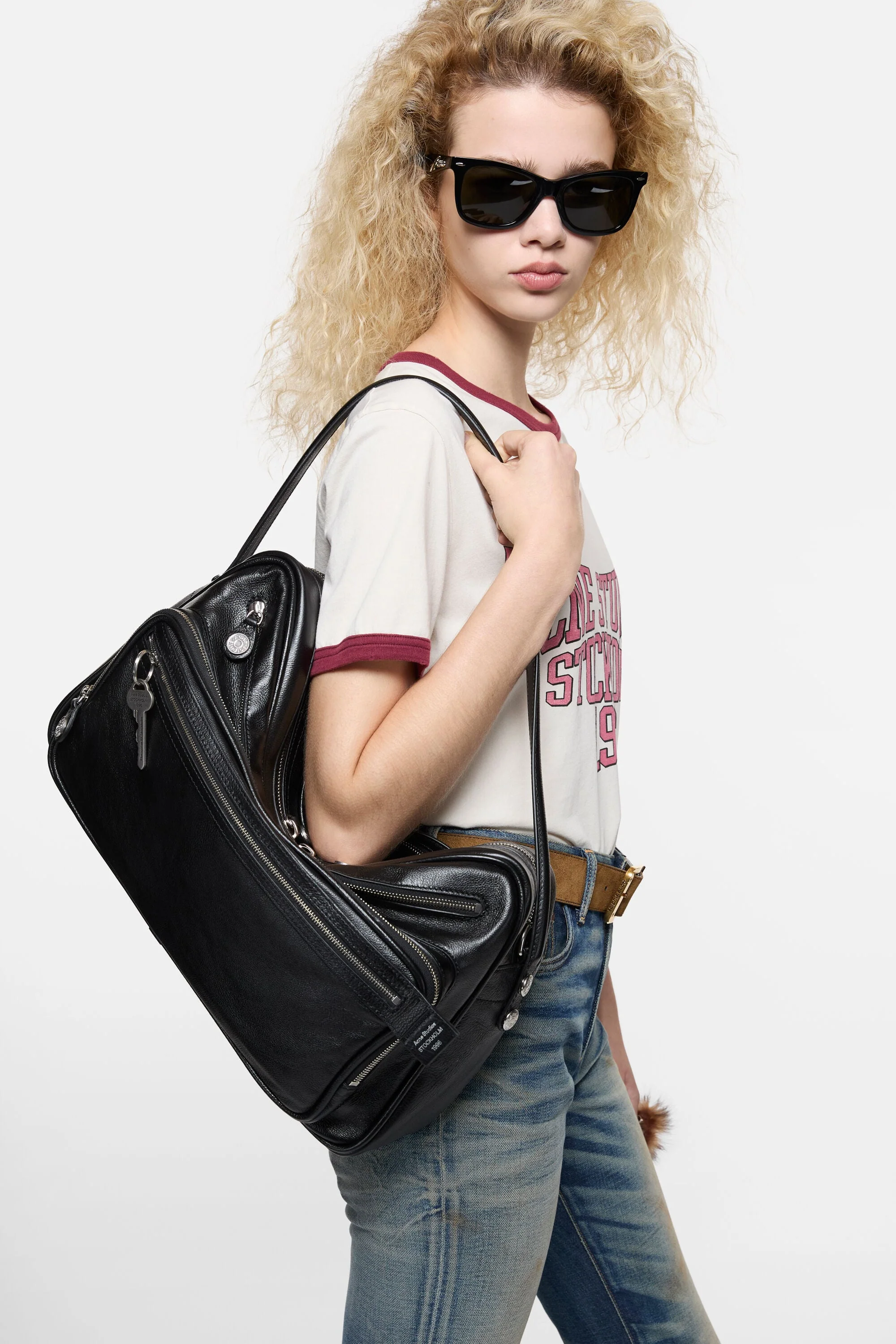 Camero Camera Shoulder Bag Black - Image 3